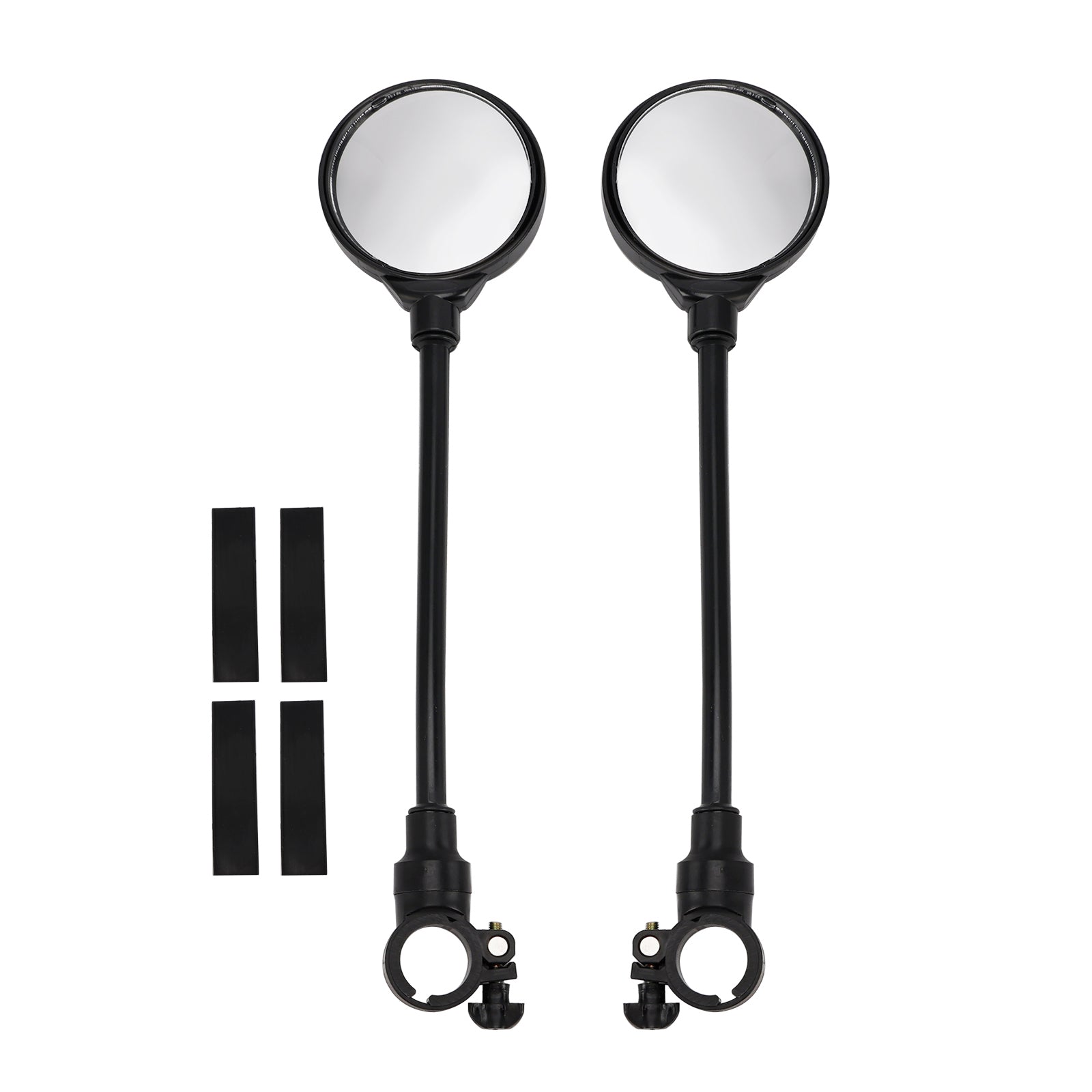 Rotatable Adjustable Wide Angle Rear View Bike Handlebar Mirror 2 Pack