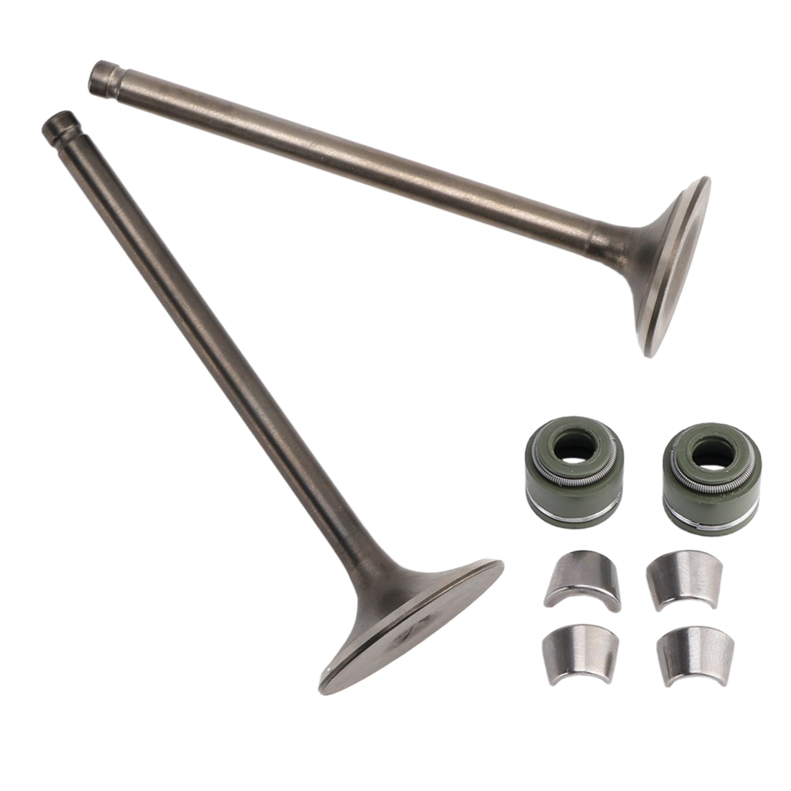 VALVE SET INLET & EXHAUST FOR CG200 GS200 DIRT BIKE POCKET BIKE ATV QUAD