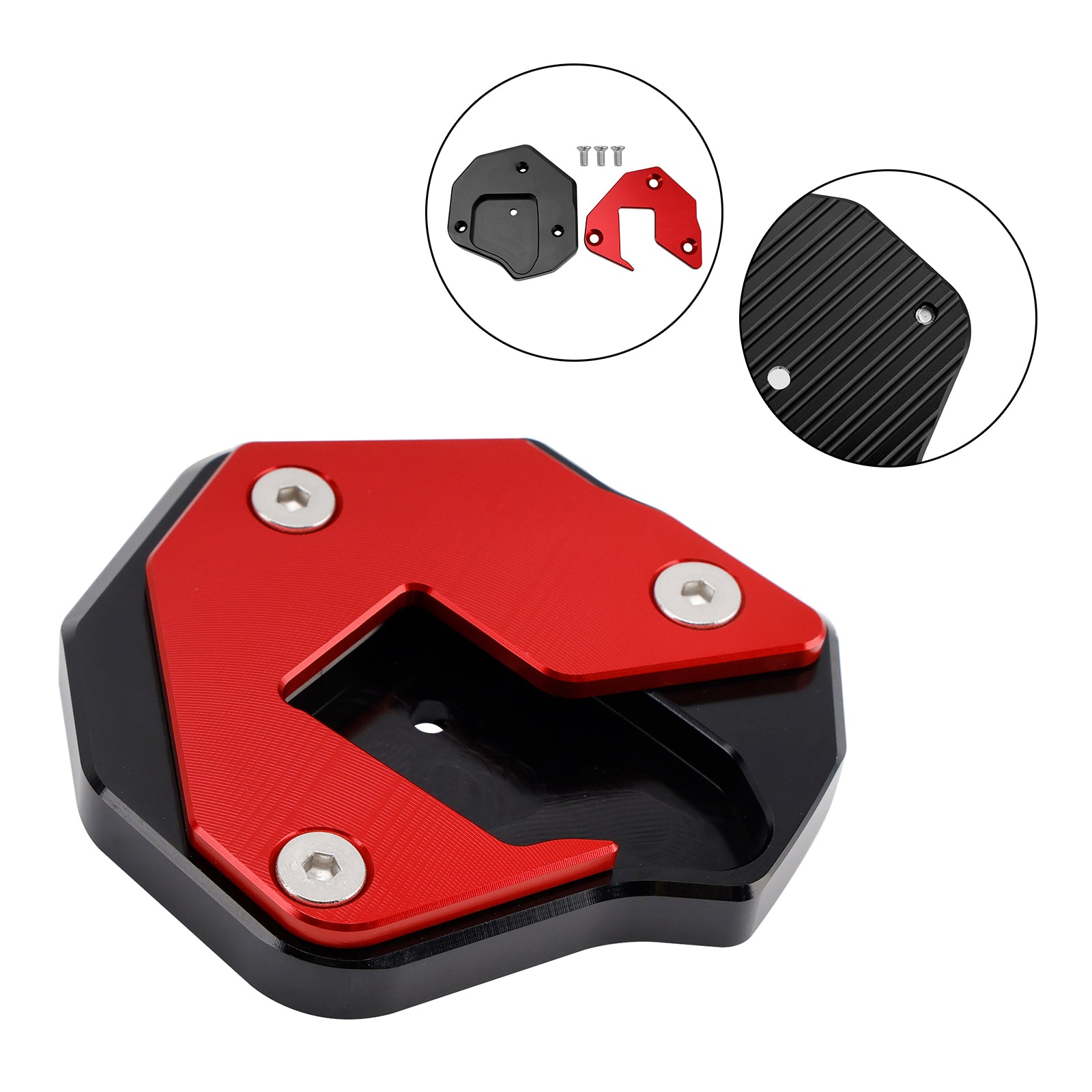2008-2020 Suzuki GSXR1300R Kickstand Enlarge Plate Pad