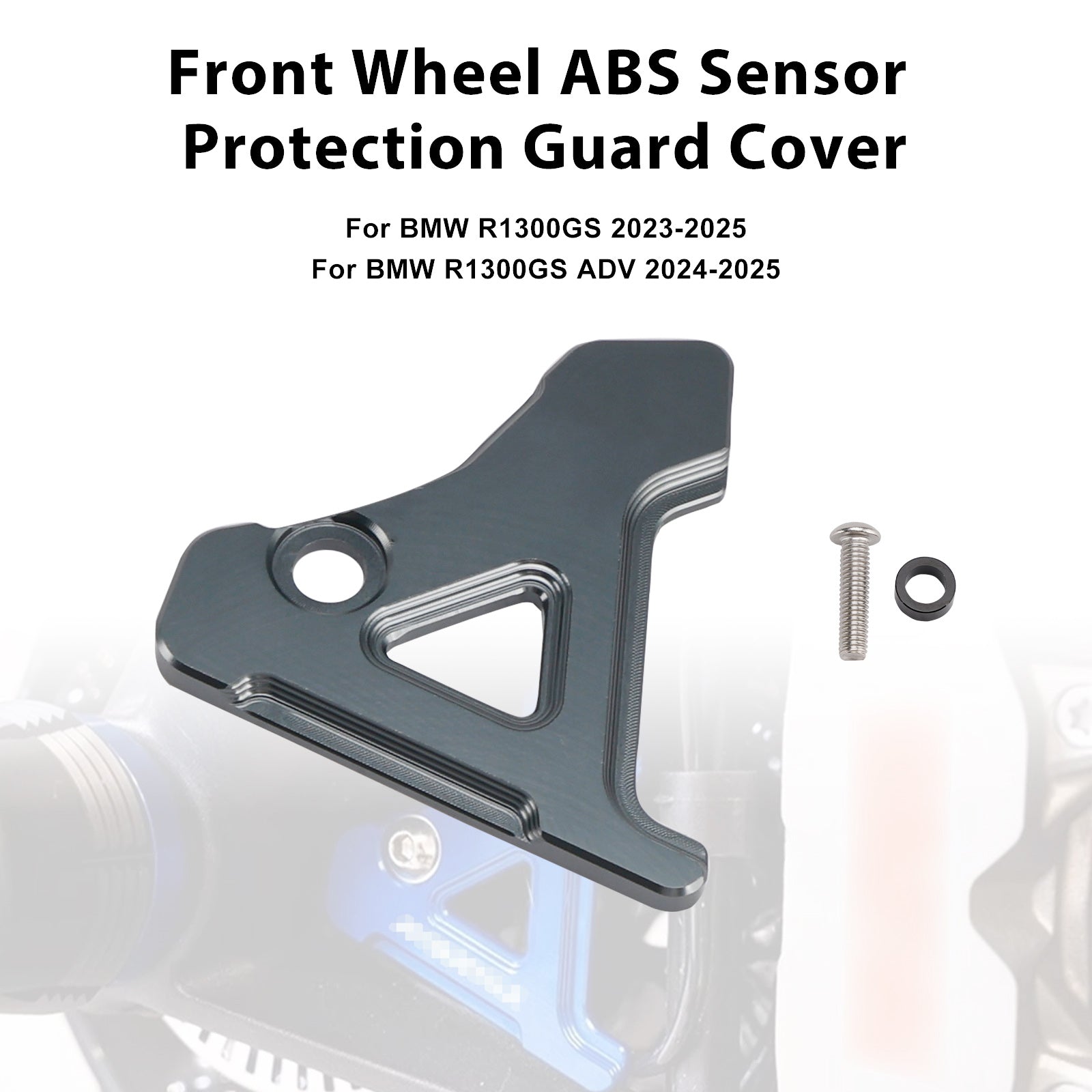Garde de Protection de capteur ABS de roue avant pour BMW R1300GS/ADV 23-25