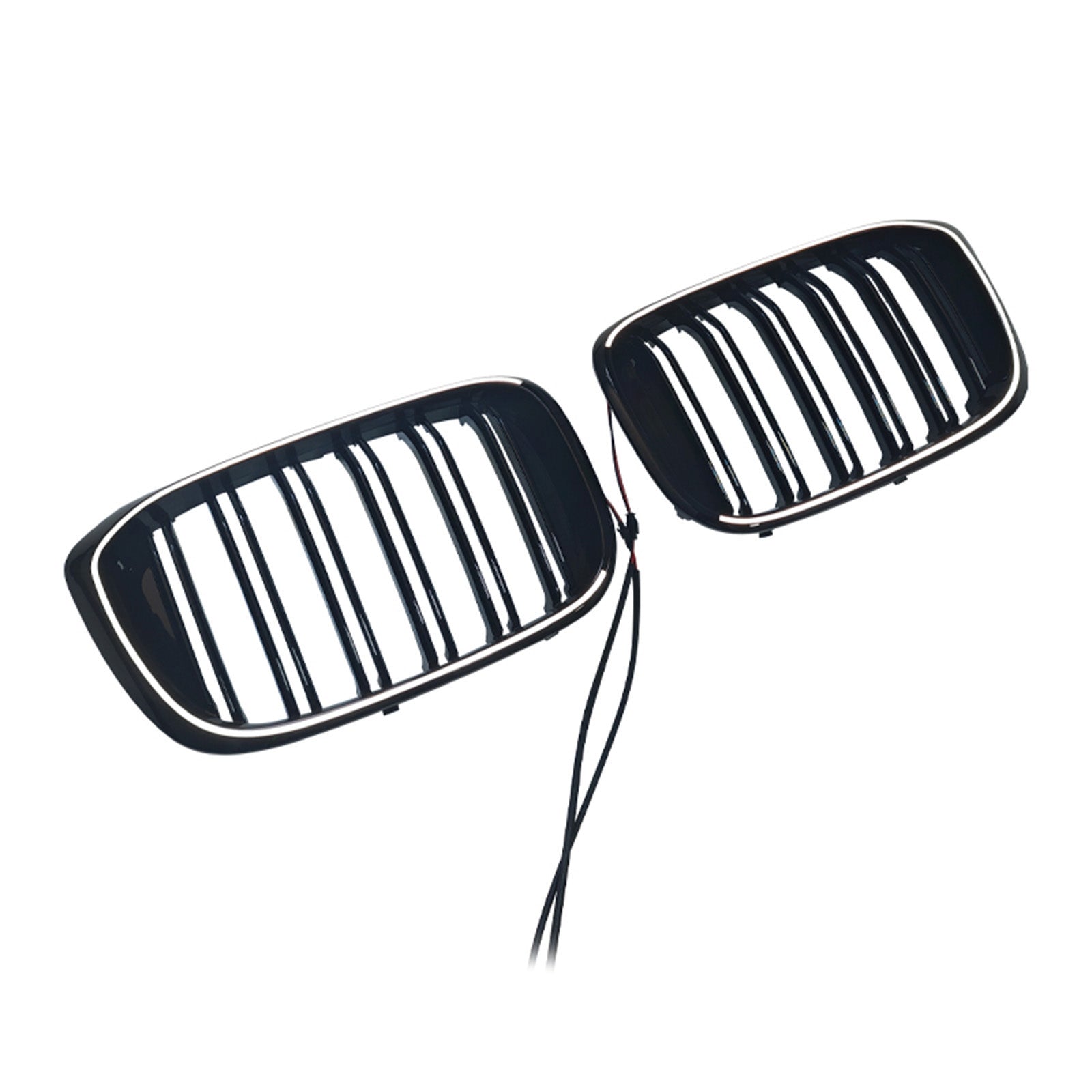 Front Kidney Mesh Grille Grill Fit BMW X4 G02 X3 G01 G08 2018-2021 Pre-Facelift