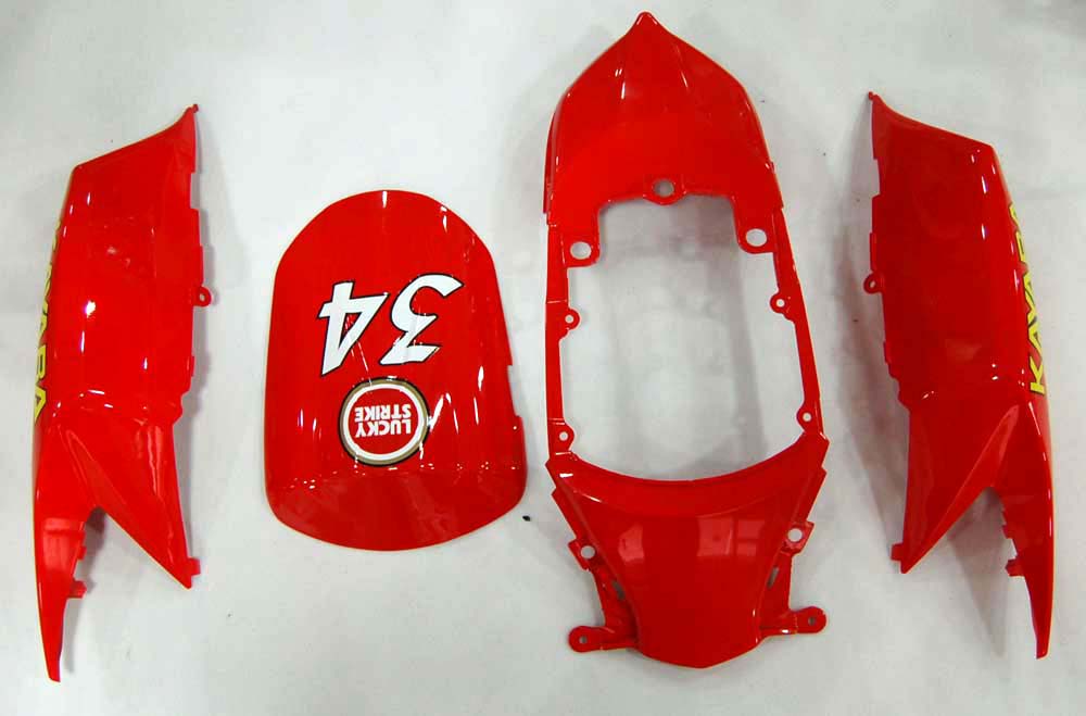 2008-2010 GSXR 600/750 Red Bodywork Fairing ABS Injection Molded Plastics Set Generic