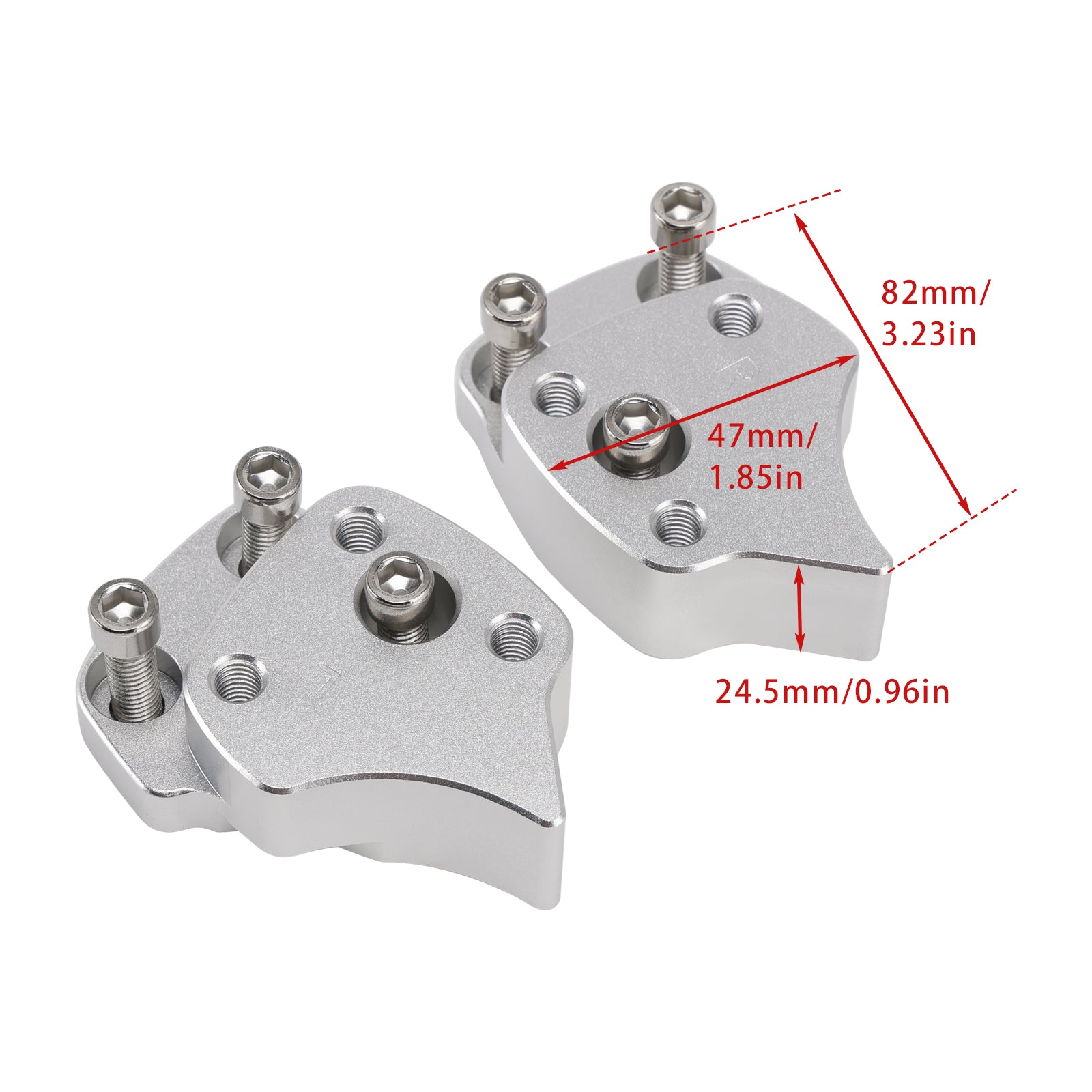 MANUEL DE RISER SPESSORI RIALZI POUR YAMAHA FJR 1300 FJR1300 RP04 RP11 2001>2005