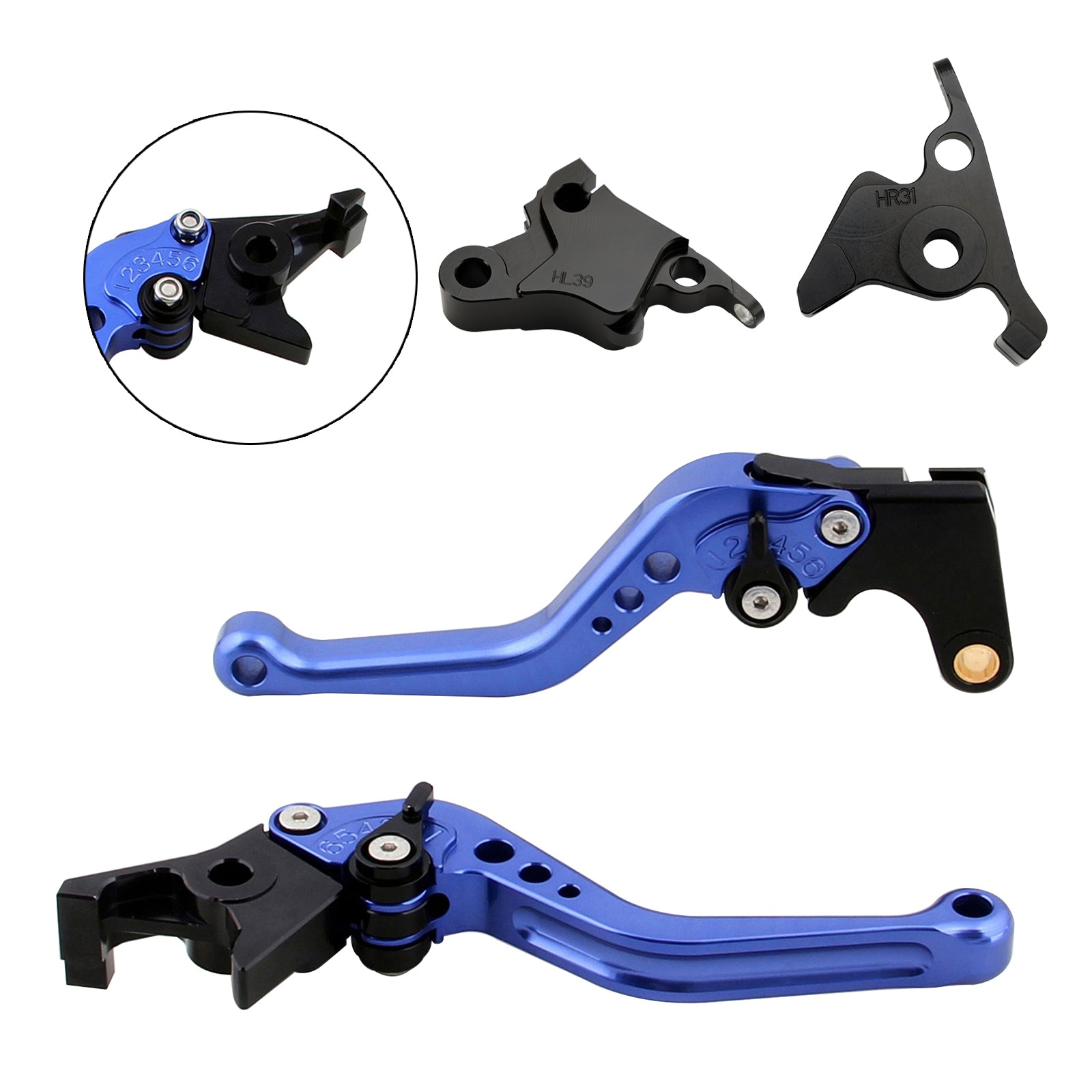 Nouveau levier de frein d'embrayage court adapté pour CFMOTO 450SS 450SR 21-23 450NK 23-24