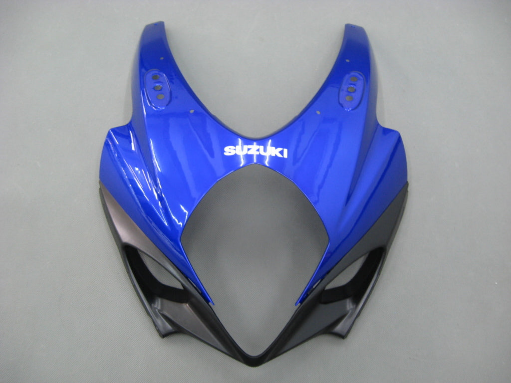 2007-2008 Suzuki GSXR 1000 blauw-witte GSXR Racing stroomlijnkappen algemeen