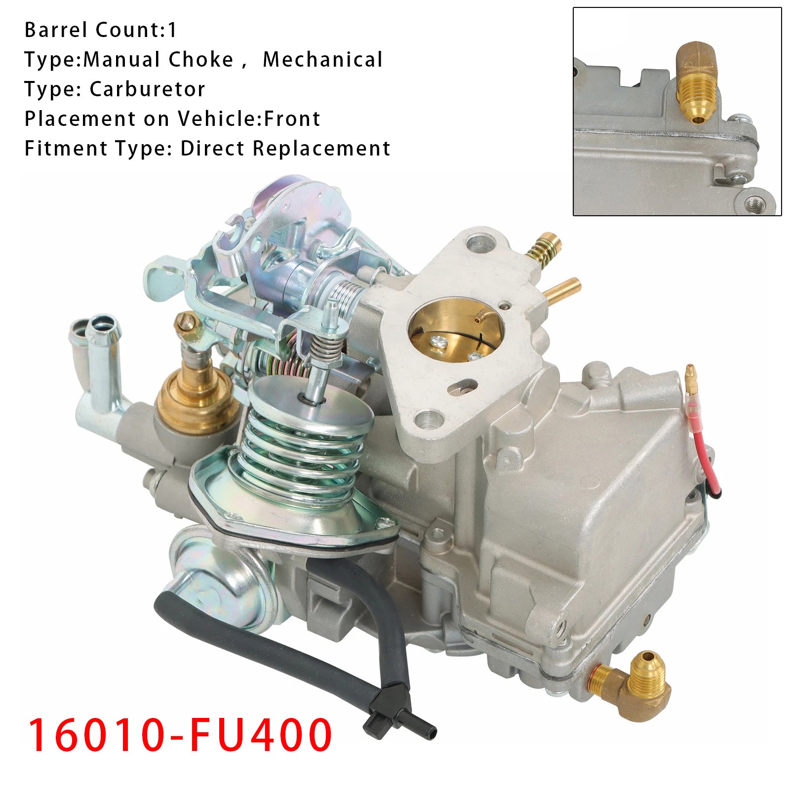 Carburateur 16010-FU400 Voor Nissan Heftruck TCM LO2 K21 K25 Gasmotor