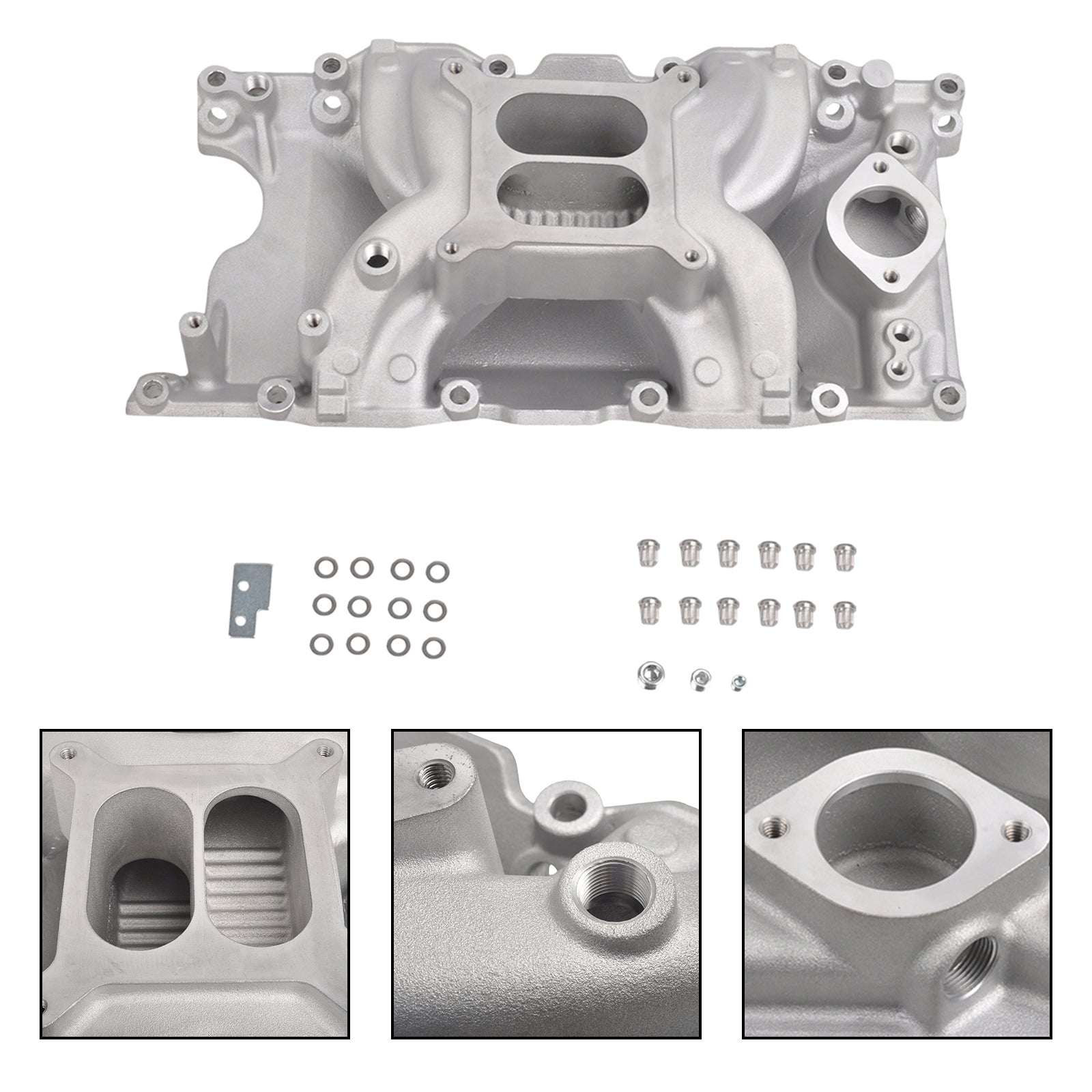 Intake Manifold Fit Chrysler Mopar Small Block 318 340 360 1967-2003 Aluminum