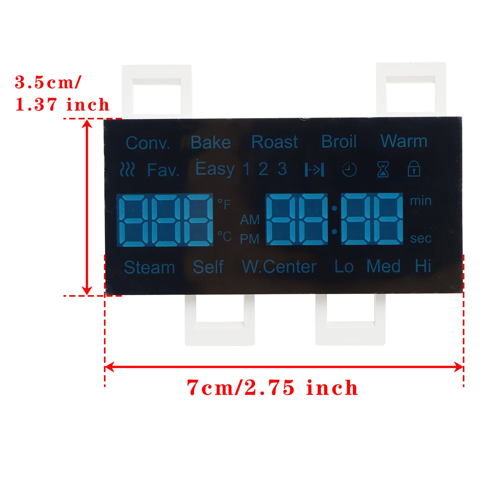 Led Display For Samsung Range DE07-00129A DE0700129A