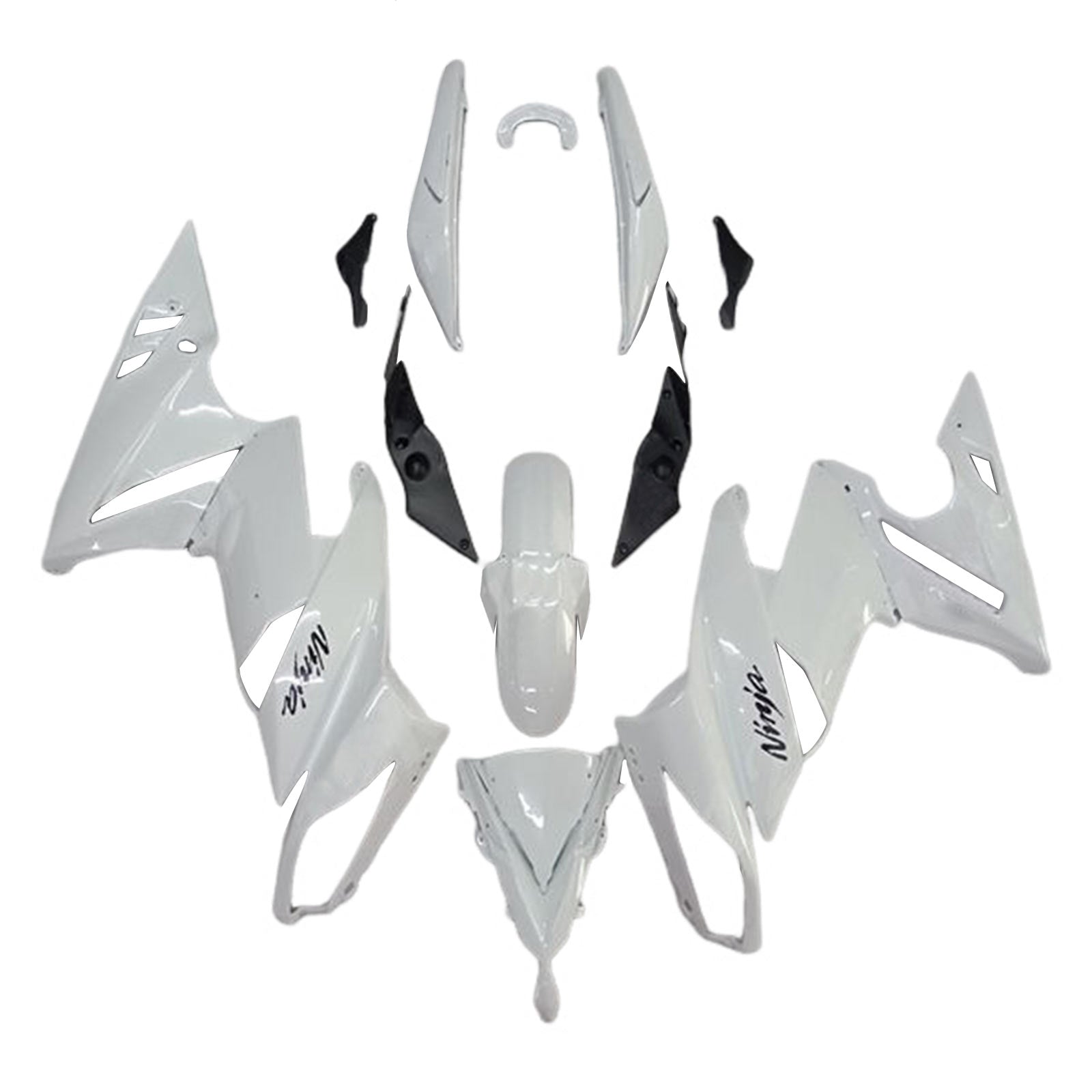 2009-2011 Kawasaki Ninja 650 ER-6F EX650 Injection Fairing Kit Plastic