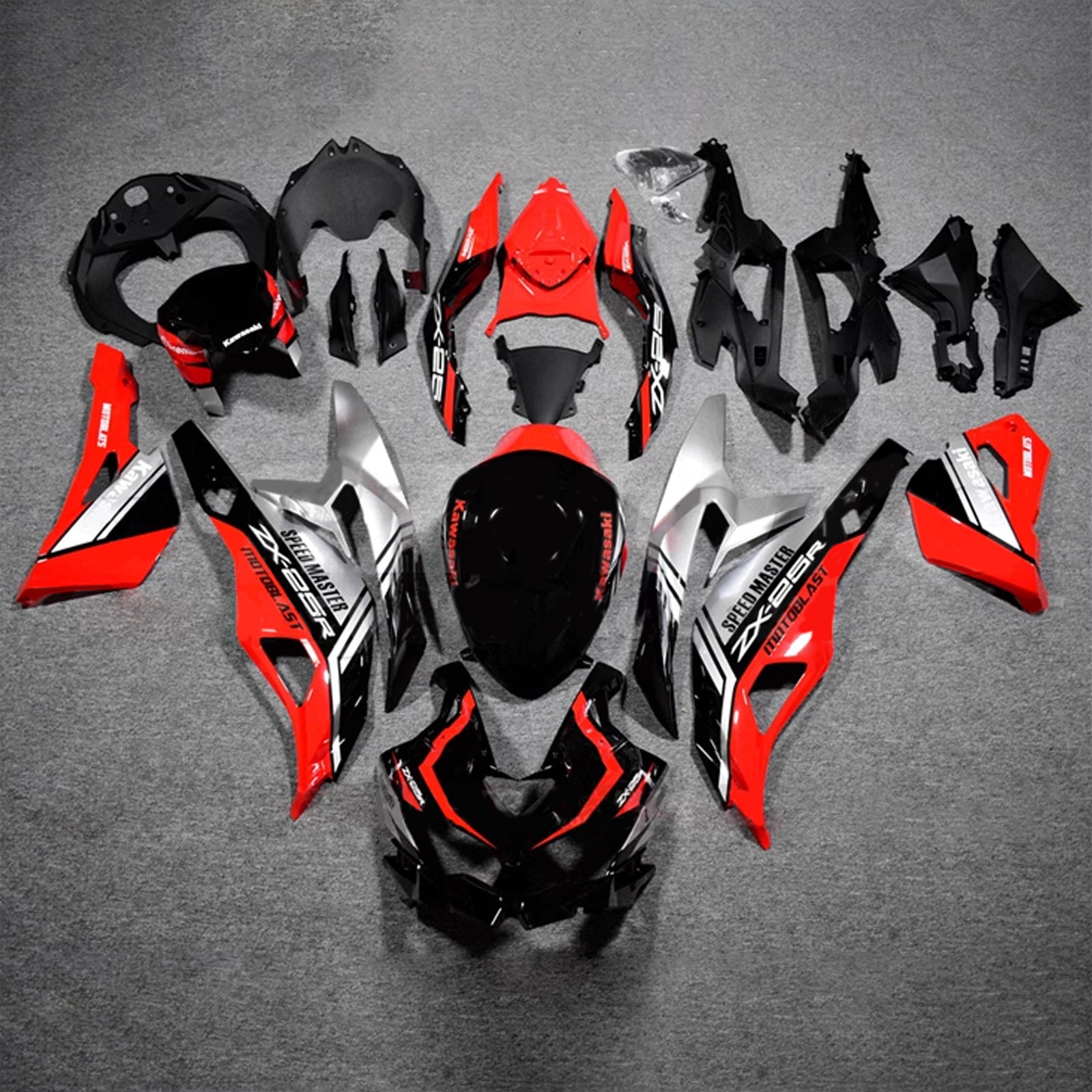 2019-2024 Kawasaki Ninja ZX-25R ZX-4R ZX-4RR Injection Fairing Kit