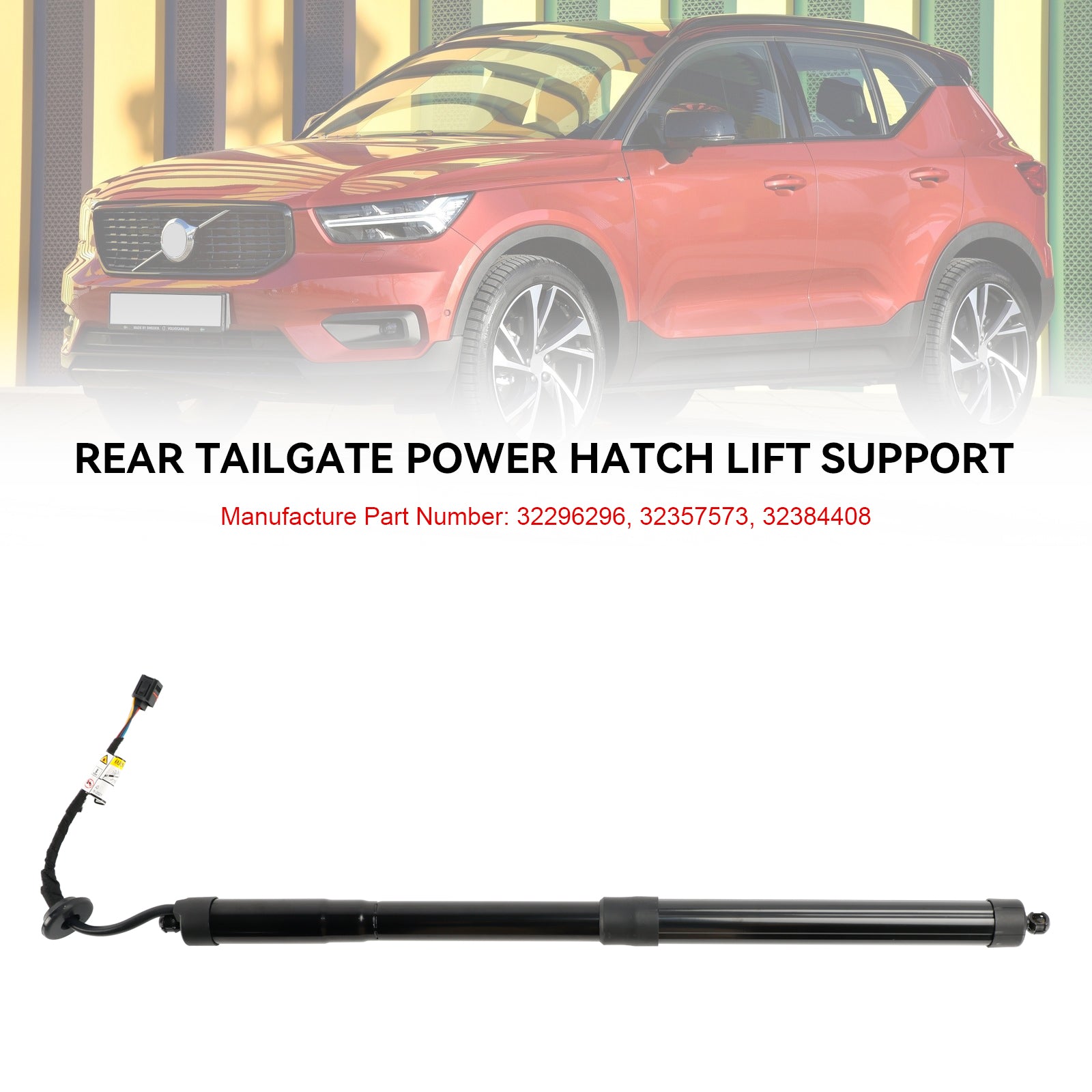 Rear Right Electric Tailgate Gas Strut 32296297 Volvo XC40 536 2019-20