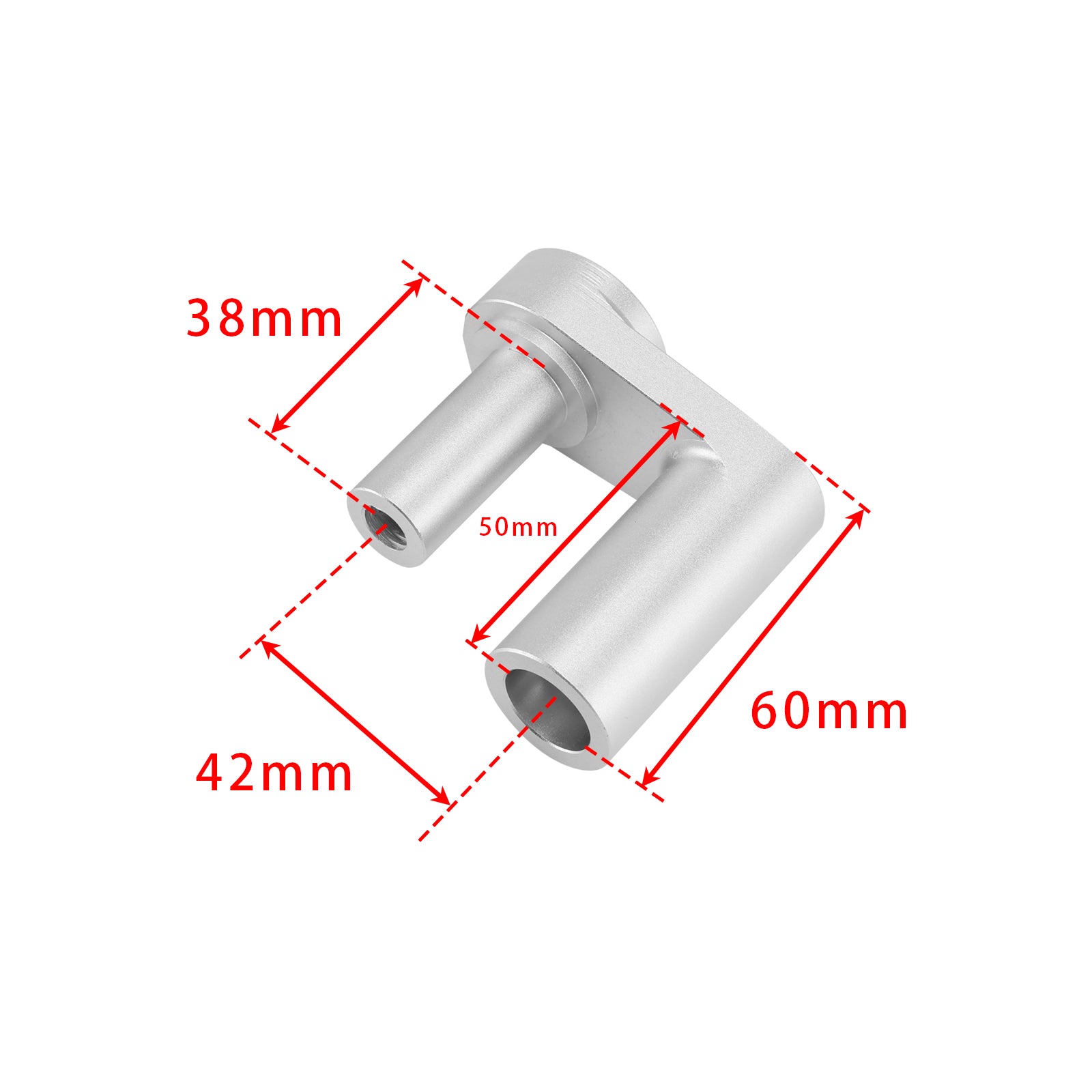 SPESSORI RIALZI RISER MANUBRIO ARGENTO PER BMW R1200RT R1250RT 2014-2024