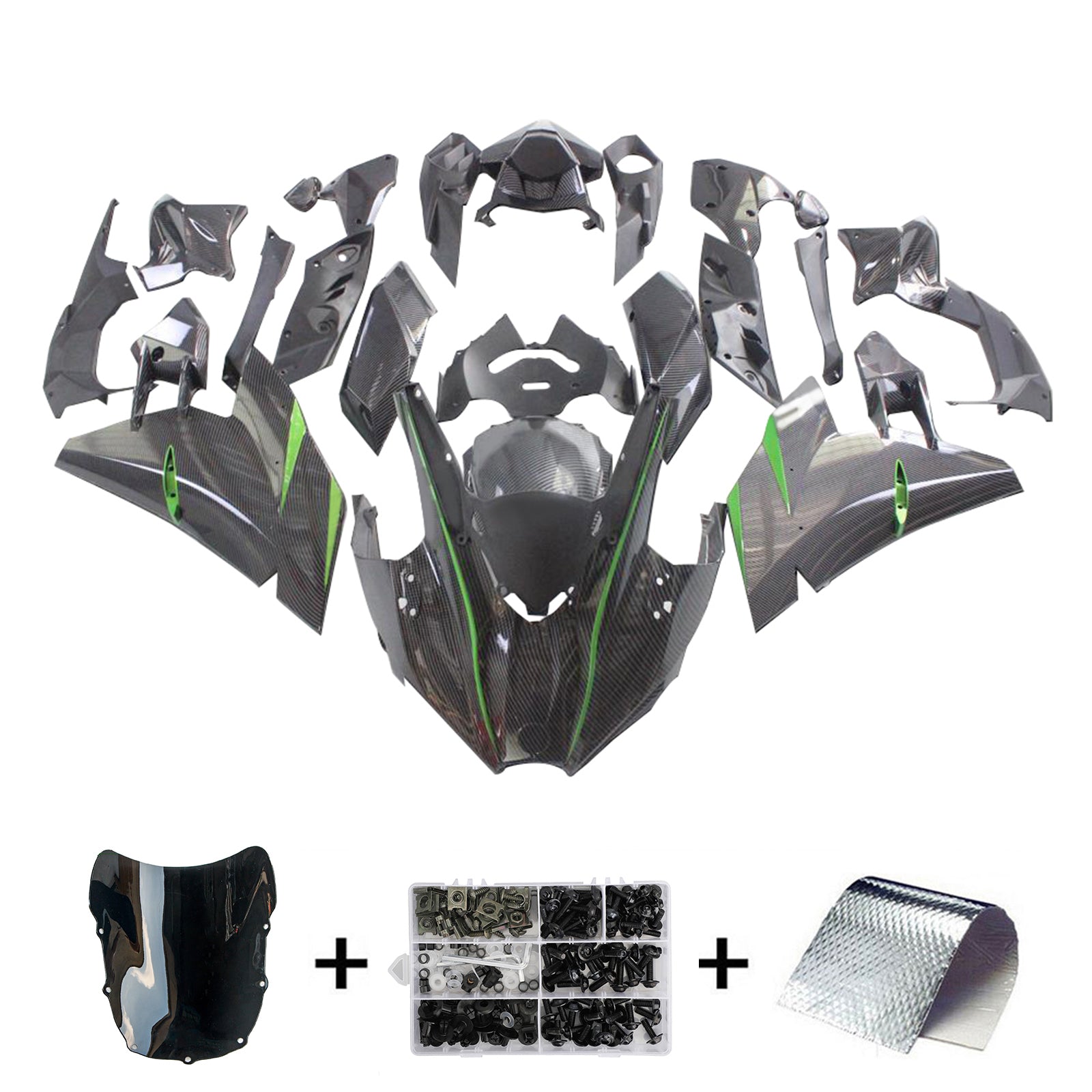 2015-2022 Kawasaki Ninja H2 Injection Fairing Kit Bodywork ABS