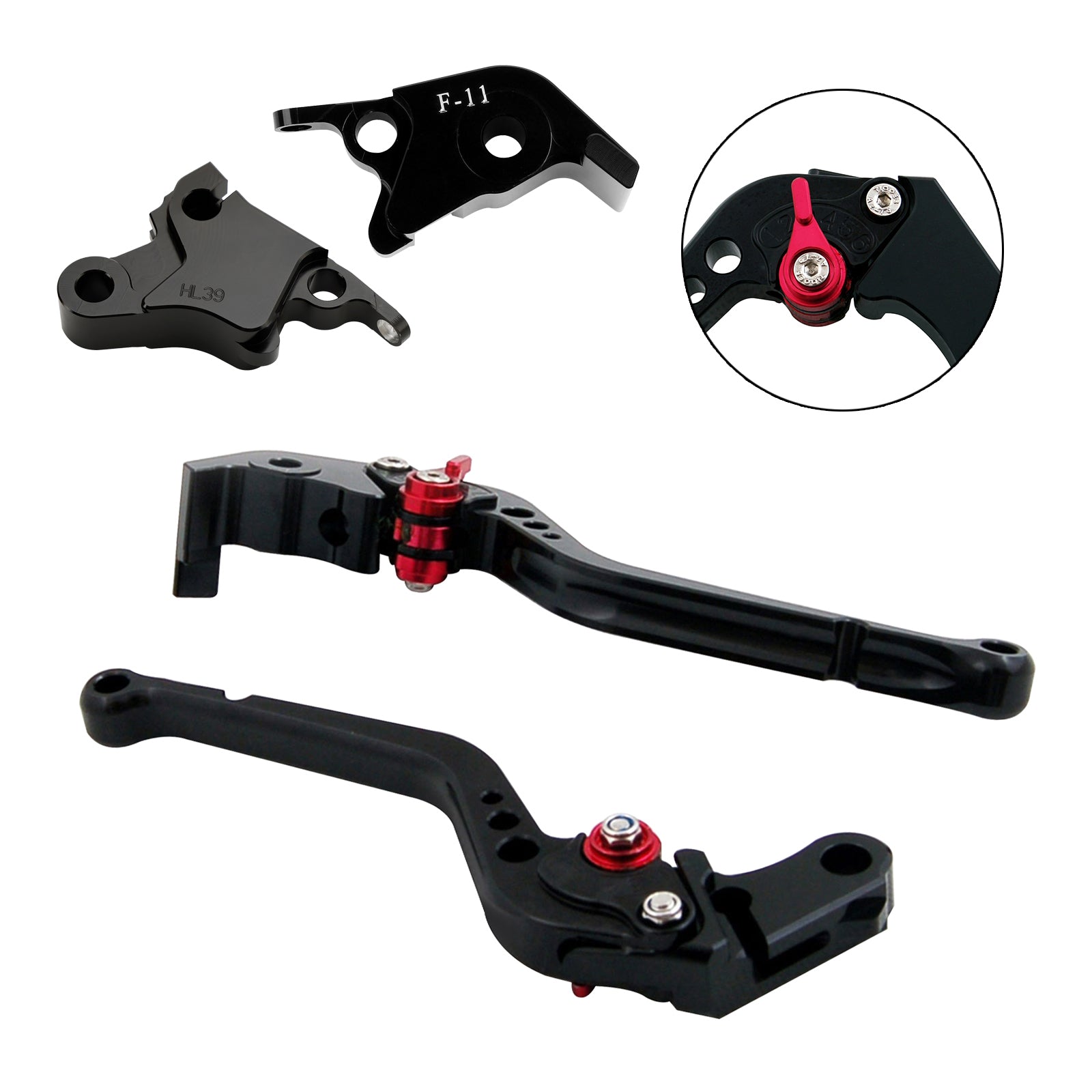 Palanca de freno de embrague larga apta para CFMOTO 700CL-X Sport 2021-2022