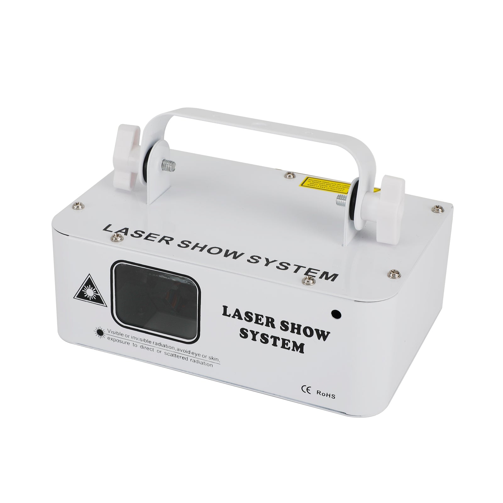 Scanner de faisceau Laser LED blanc 500mW DMX RGB, projecteur de lumière Laser de scène de fête AU