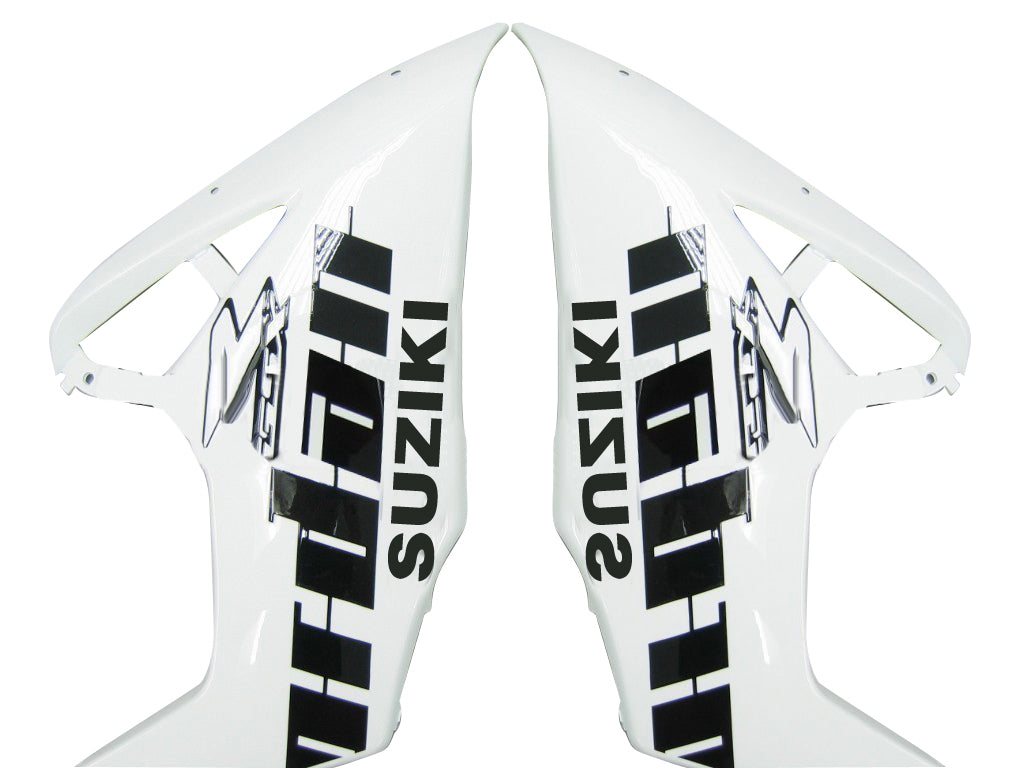 2005-2006 Suzuki GSXR 1000 White & Black Jordan Racing Fairings Generic