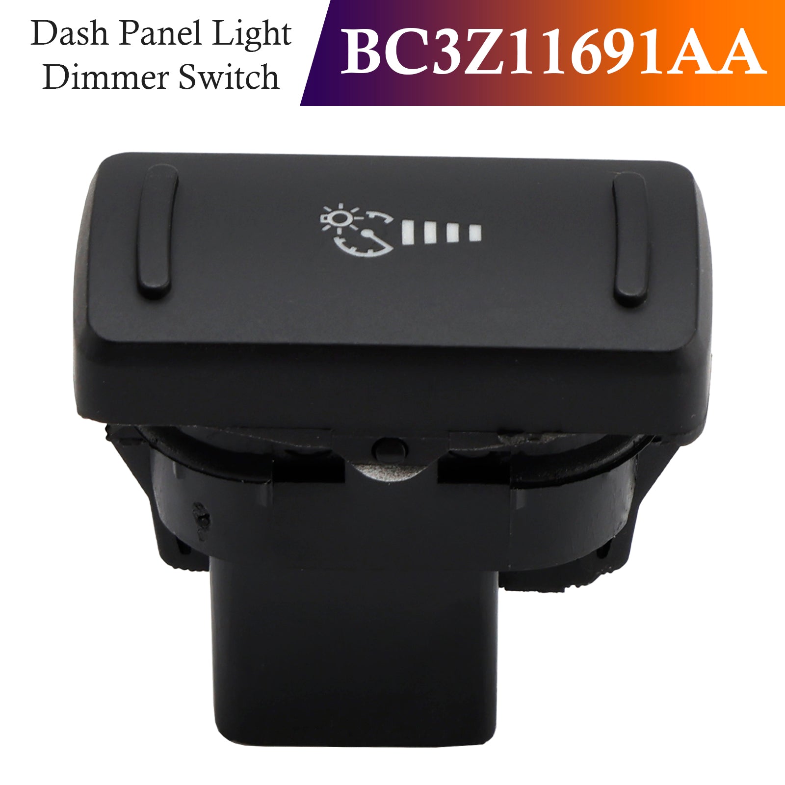 Dash Panel Light Dimmer Switch för Ford F250 F350 11-24 Super Duty BC3Z11691AA