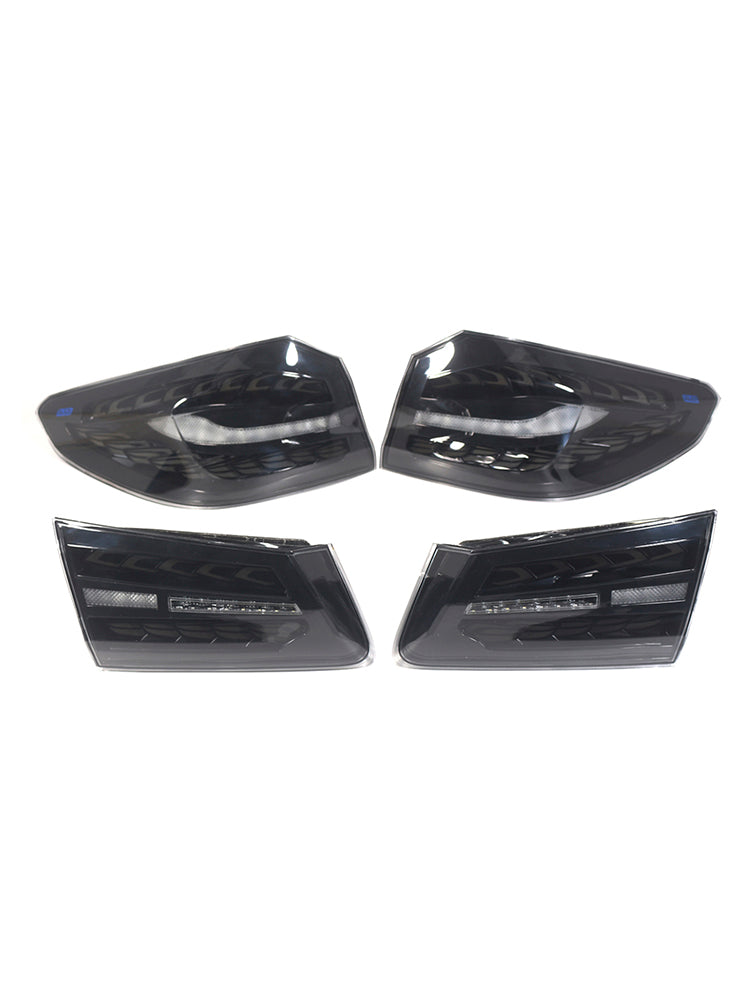 BMW 5 G30 G38 L, rok výroby 2018 – 2020&Zostava zadných LED svetiel R s dymovými farbami 63217376469 63217376470