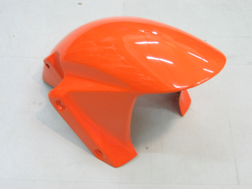 2003-2004 Honda CBR 600 RR Orange & Black Flame Racing Fairings Generic