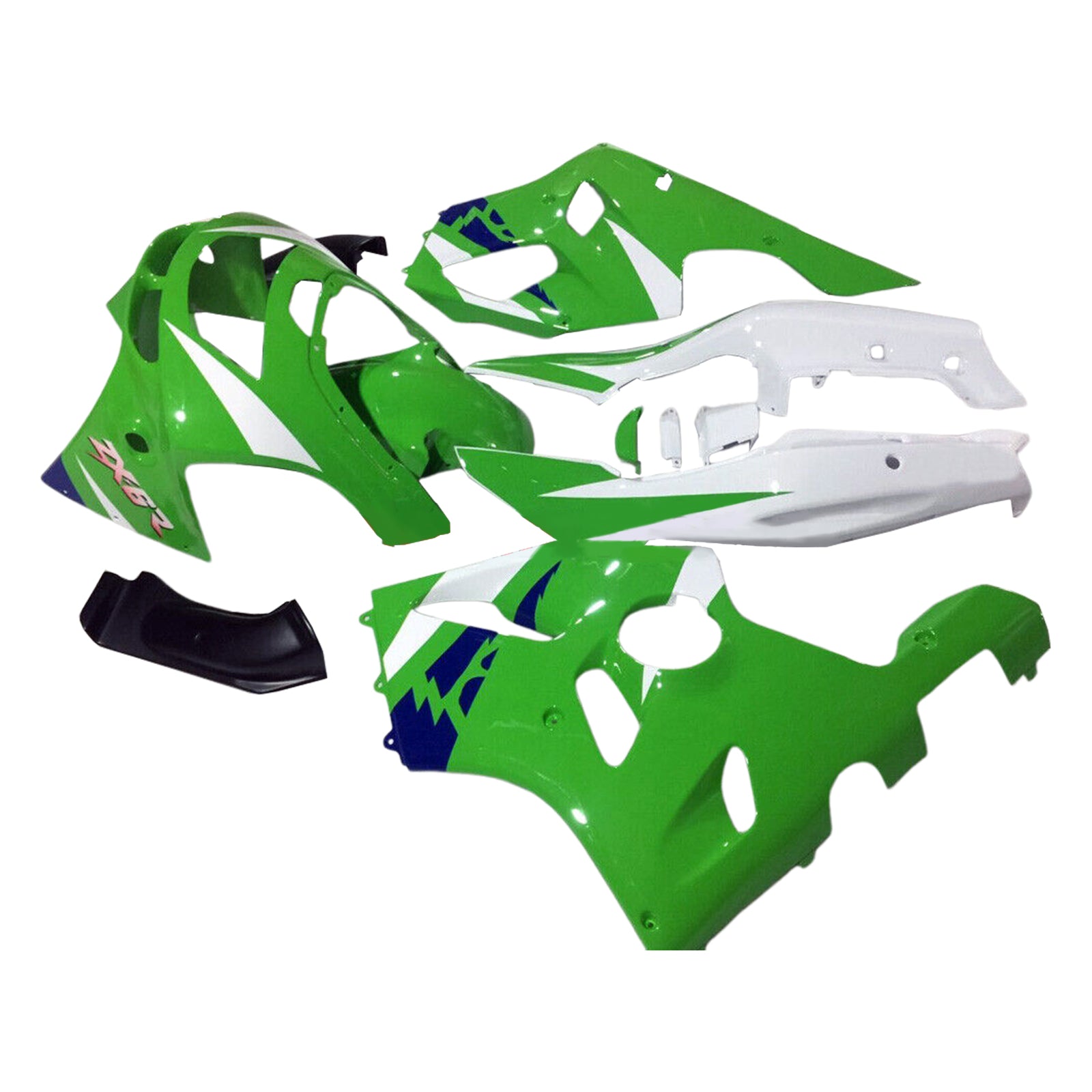 1994-1997 Kawasaki ZX-6R Kit de carénage d'injection carrosserie plastique ABS