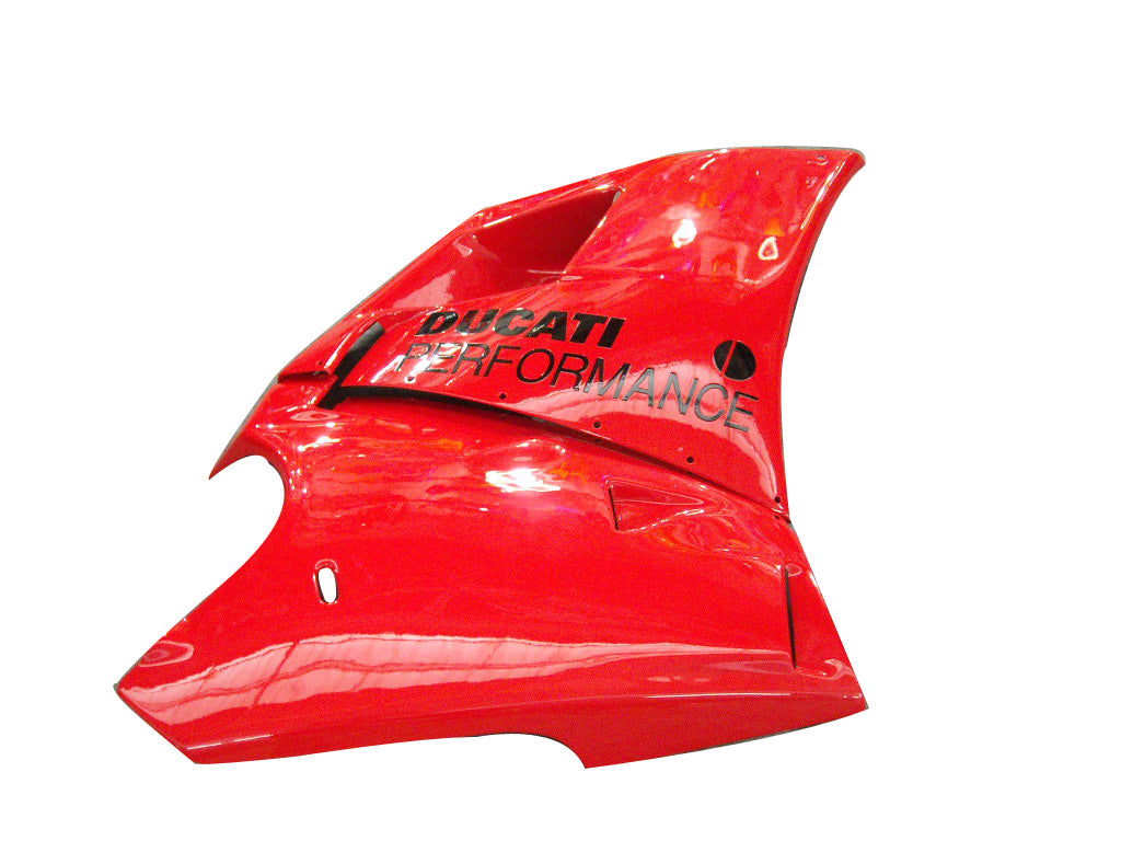 1996-2002 Ducati 996/748 Rood Wit Carrosseriekuip ABS Spuitgietmatrijs 5# Generiek