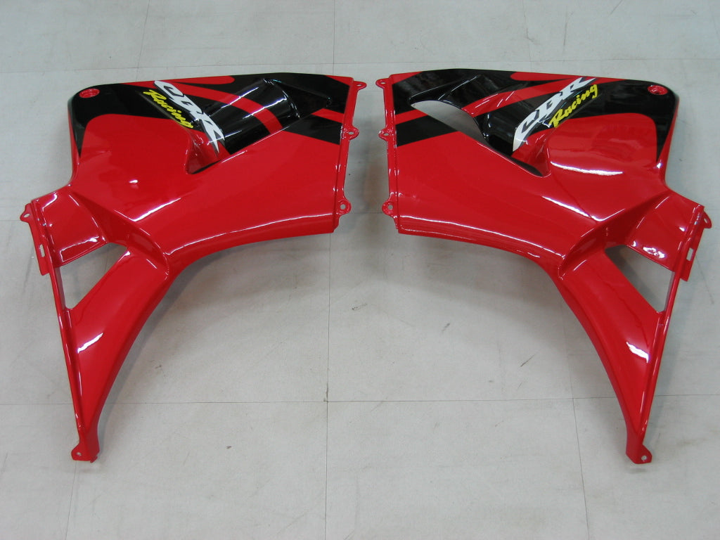 2005-2006 Honda CBR 600 RR Red & Black CBR Honda Racing Fairings Generic