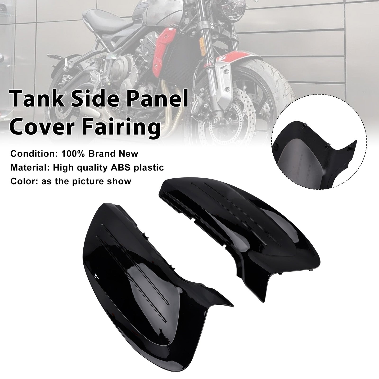 Tank Side Cover Panel Fairing For Trident 660 2022-2025