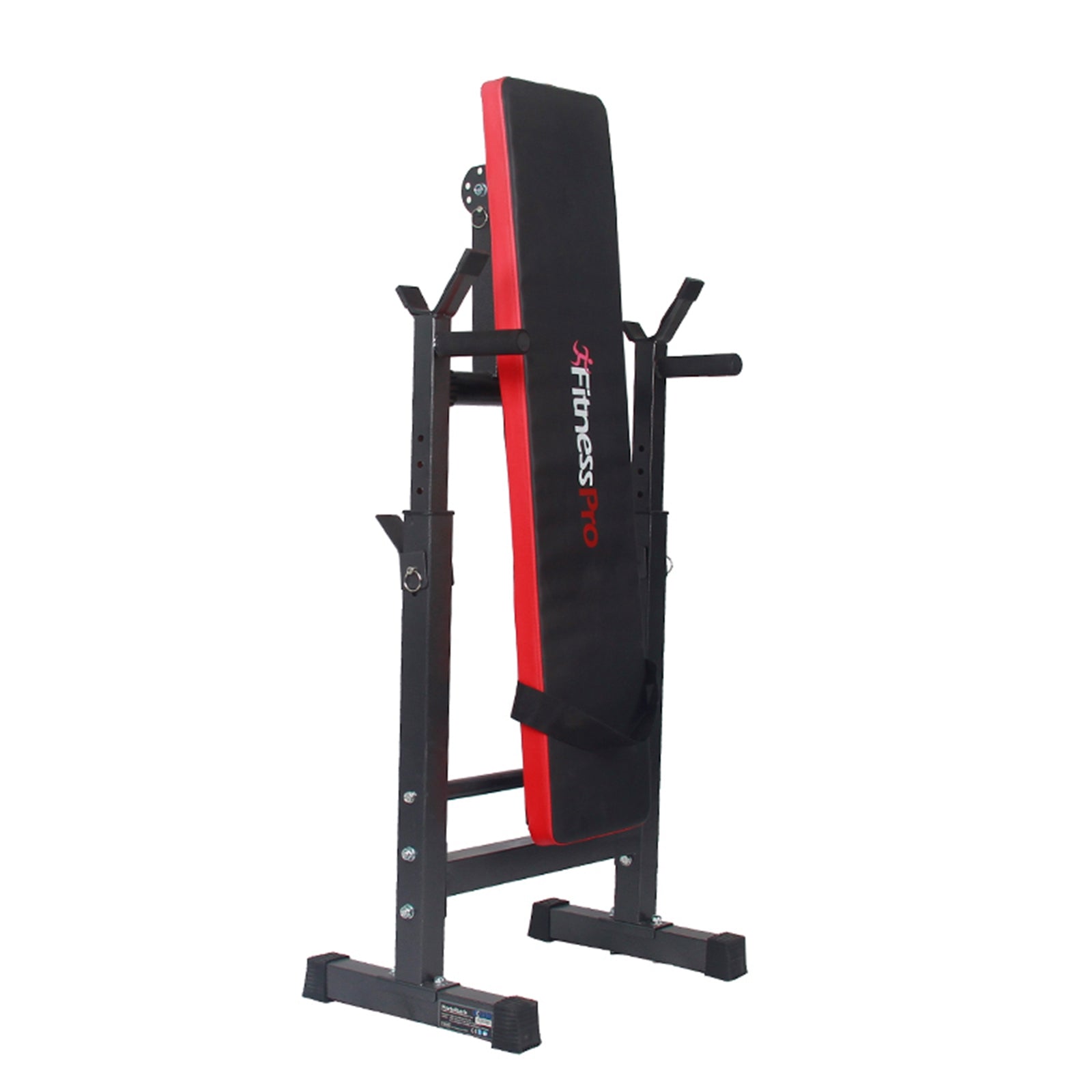 Adjustable Weight Bench Folding Bench Press w/Barbell Rack Pec workout