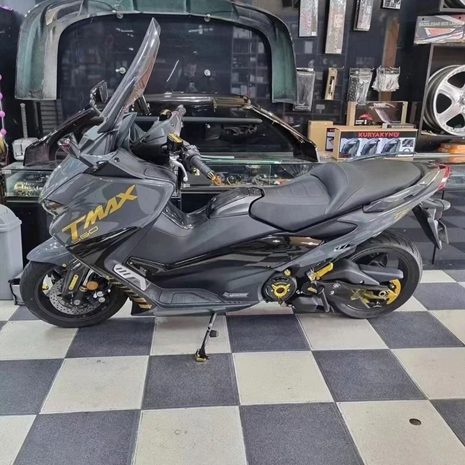 2019-2021 Yamaha TMAX560 Injectiekuipset Carrosserie Kunststof ABS