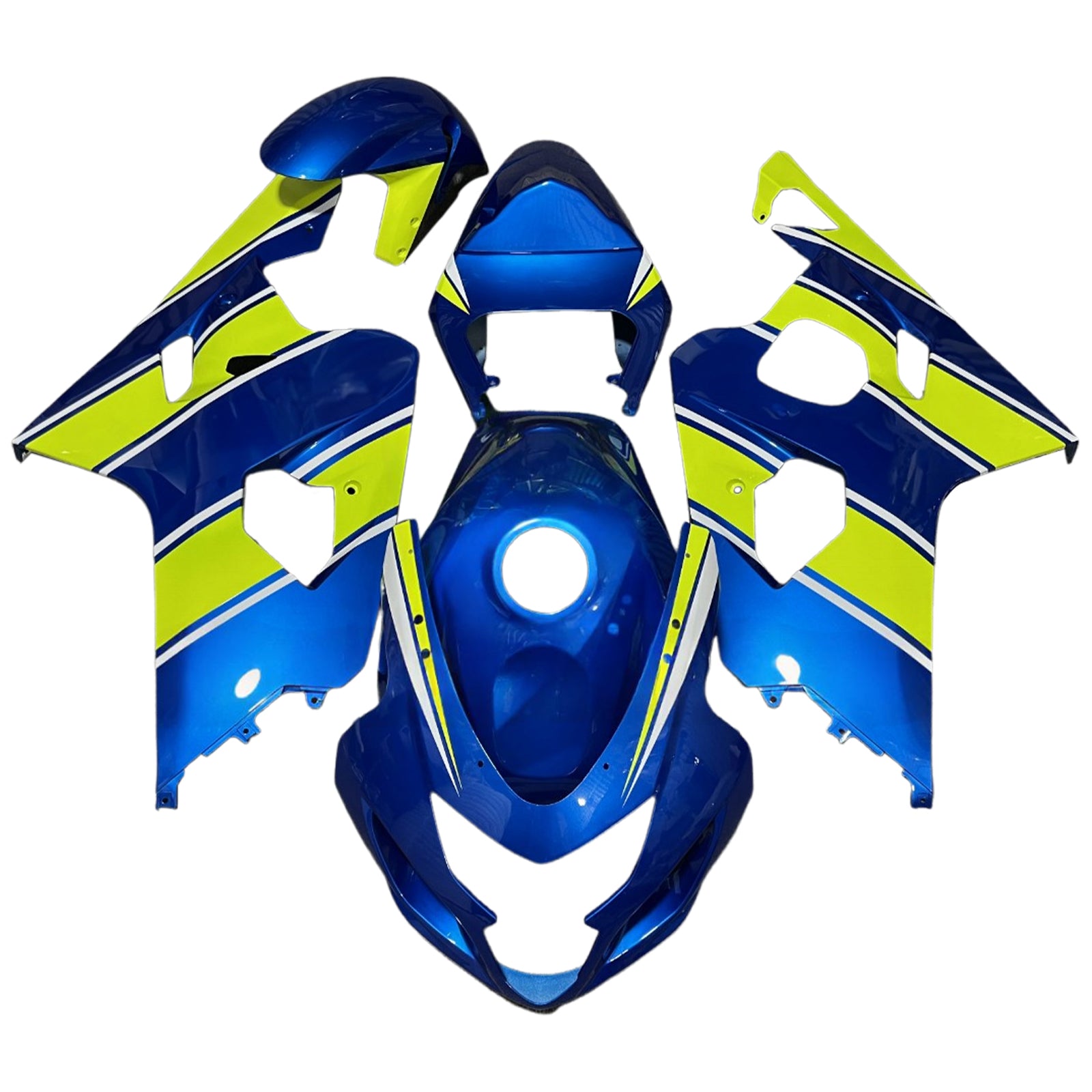 Kit de carénage injection de carrosserie en plastique Abs pour suzuki gsxr 600/750 2004-2005 K4