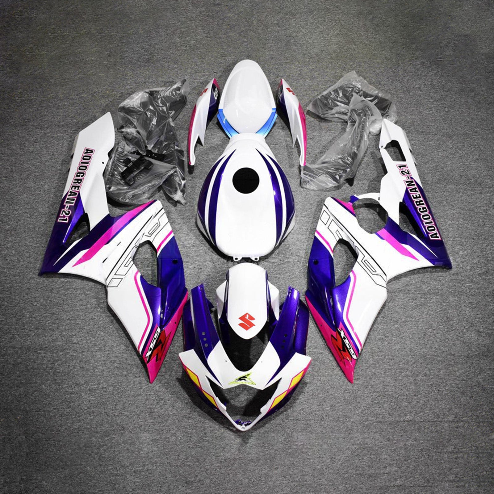 Injection Fairing Kit Bodywork Plastic ABS For Suzuki GSXR1000 2005-2006 K5