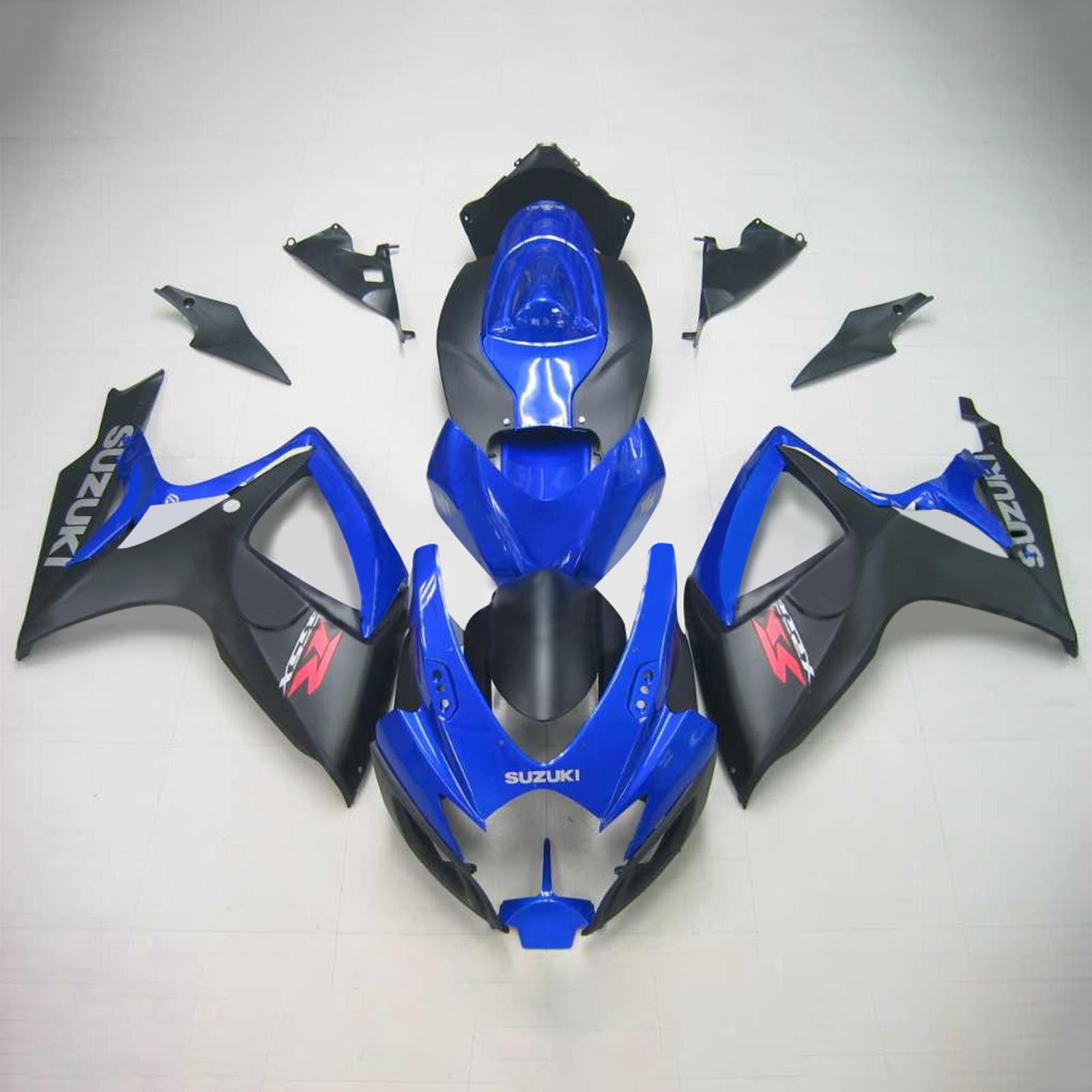 2006-2007 Suzuki GSXR 600/750 K6 Kit de carénage Amotopart Injection Bodywork Plastic Abs # 145