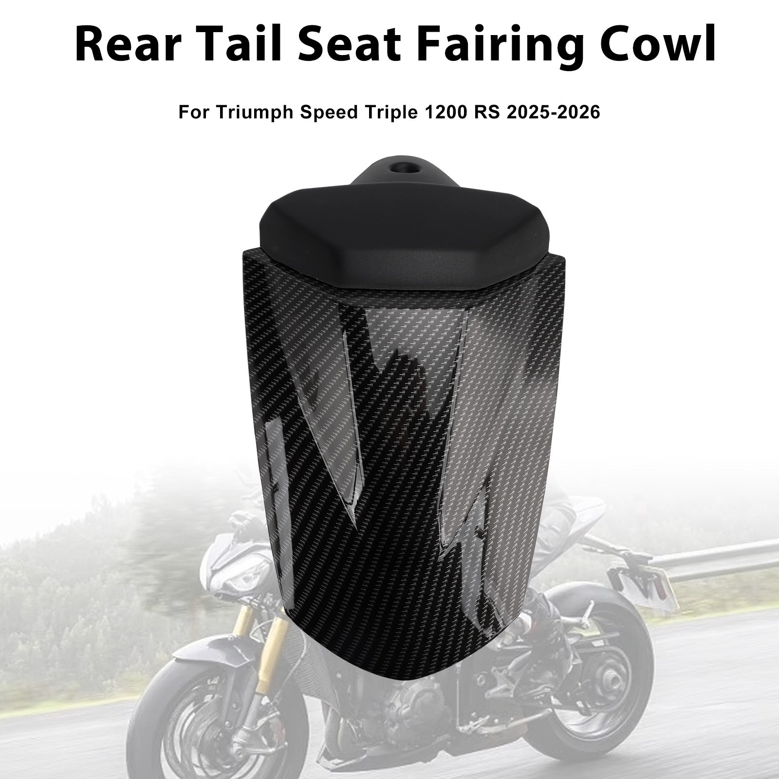 2025-2026 For Speed Triple 1200 RS Rear Tail Seat Fairing Cowl Cover