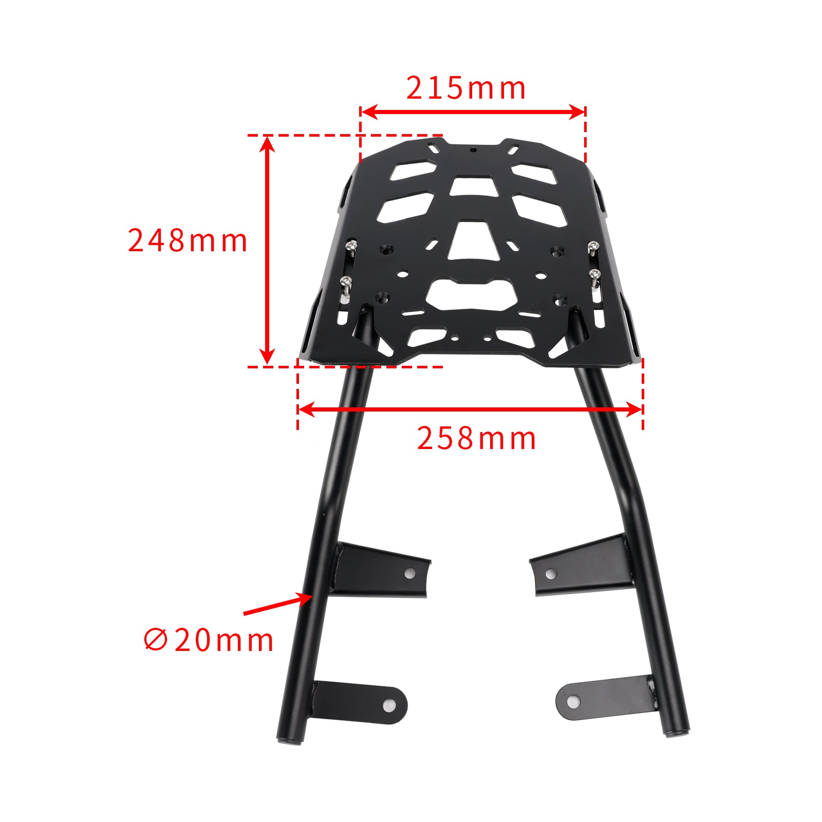 2022-2025 Yamaha XSR 900 Rear Luggage Rack Carrier Tube Type