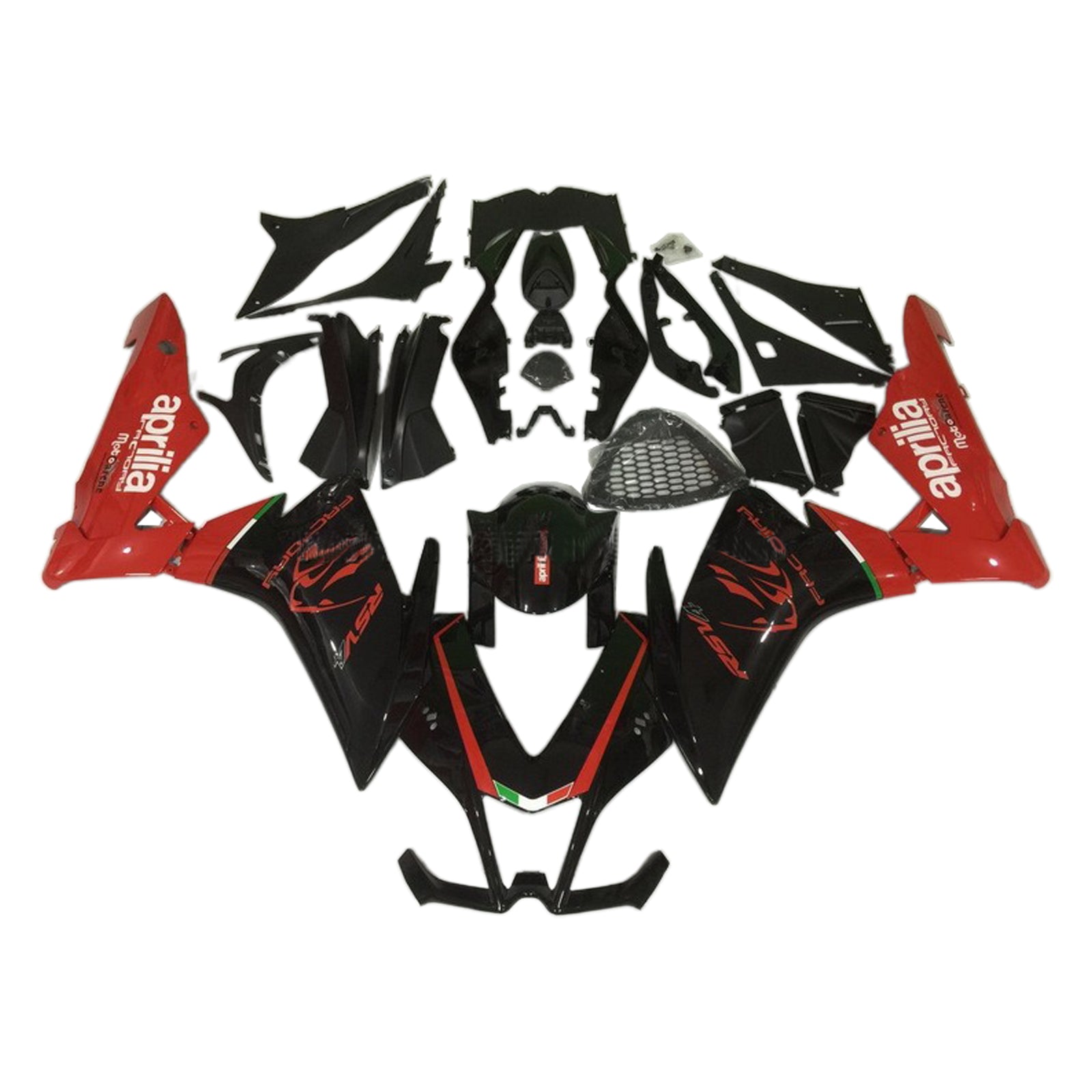 2009-2015 Aprilia RSV4 1000 Kit de carénage Kit de carrosserie Plastique Abs