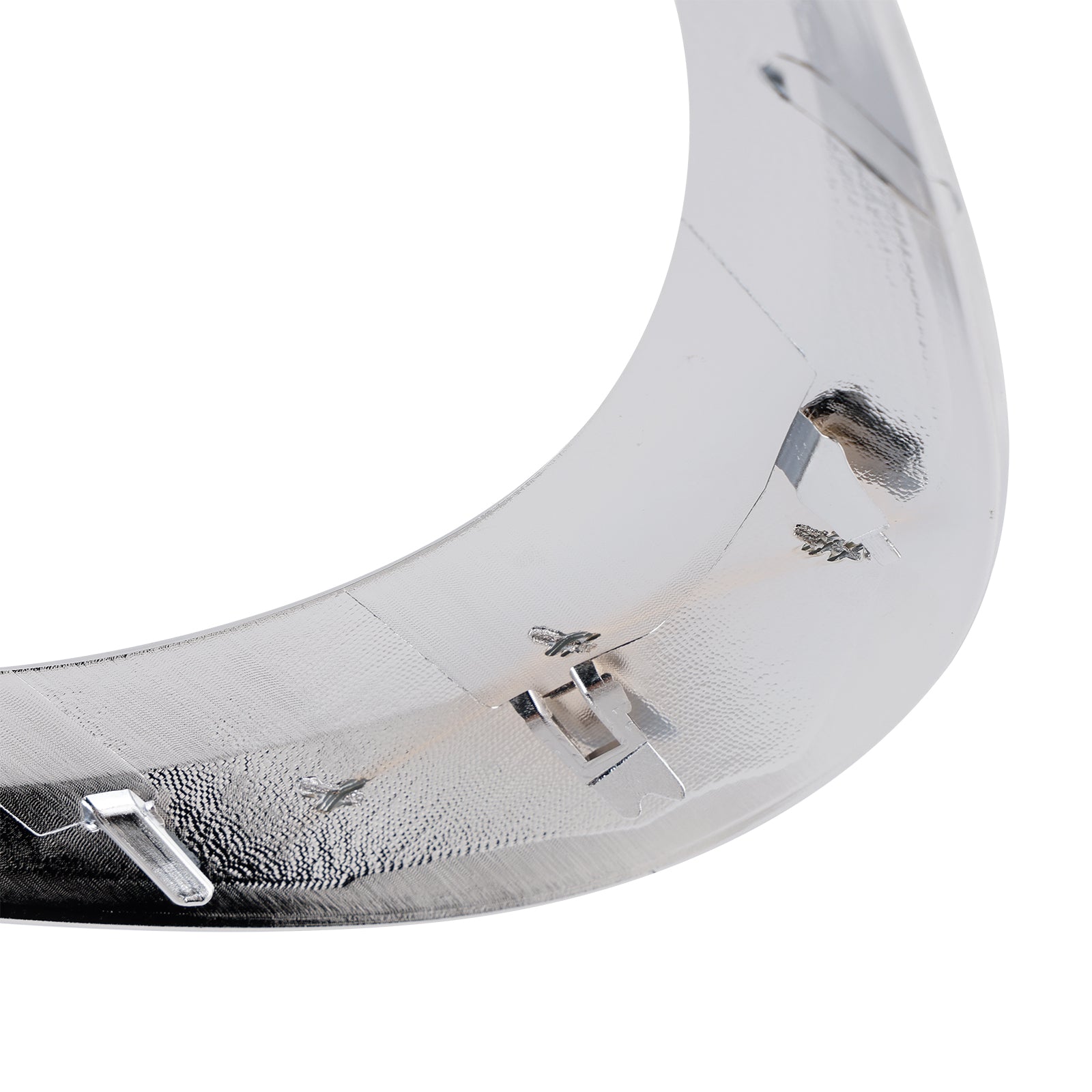 2014-2020 For Fiat 500L Left+Right Rear Taillight Lamp Trim Ring Chrome