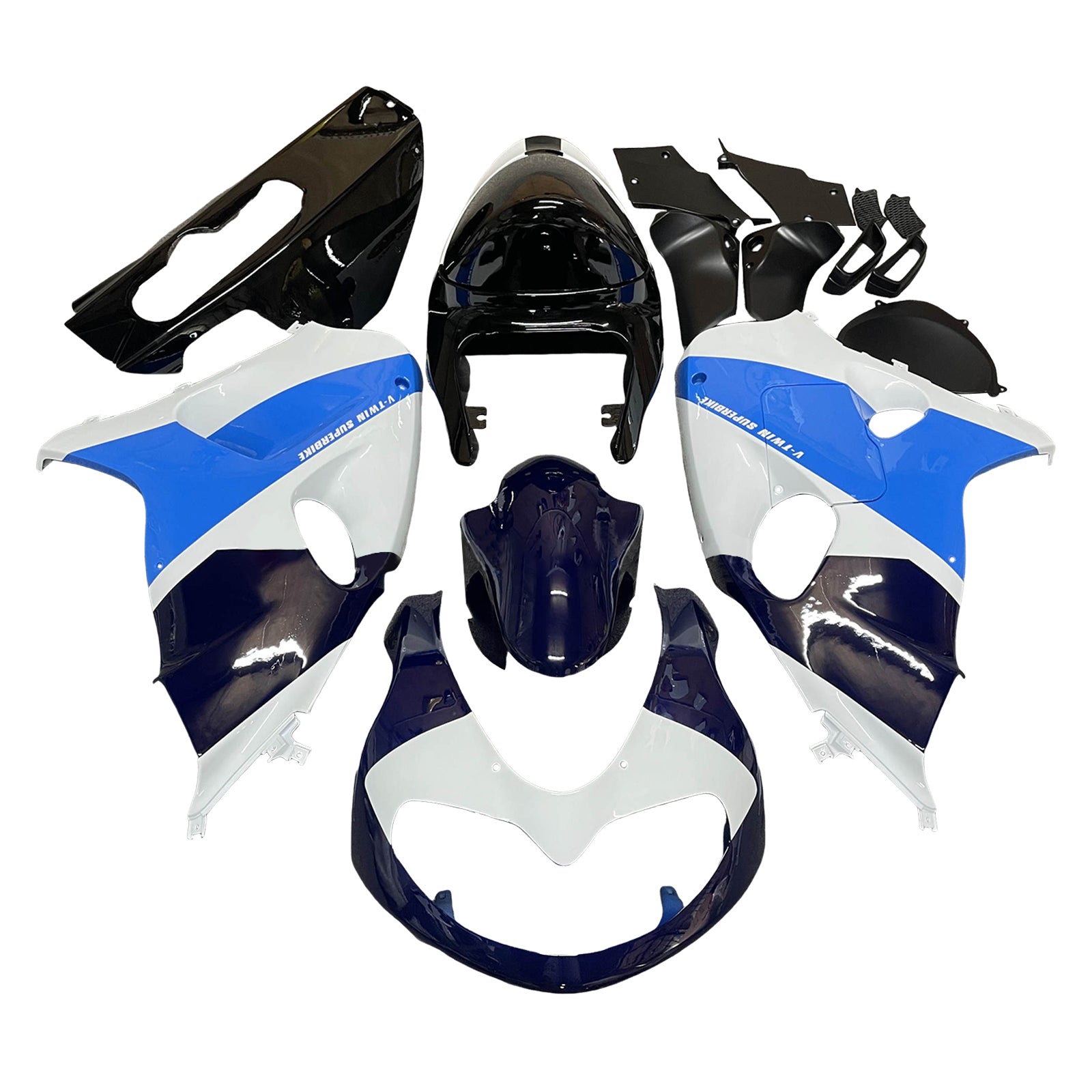 Kit de carénage d'injection carrosserie plastique ABS pour Suzuki TL1000R 1998-2003