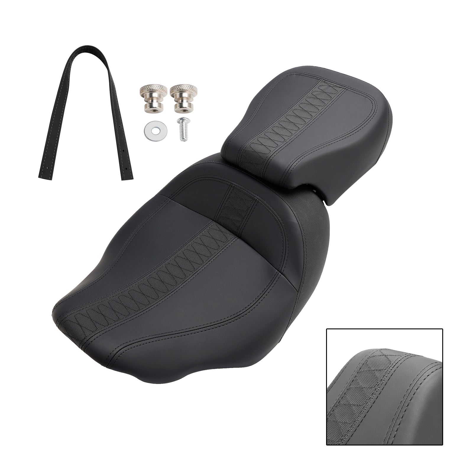 2023-2024 Touring CVO Glide Rider Passenger Seat Frab Cushion Fram