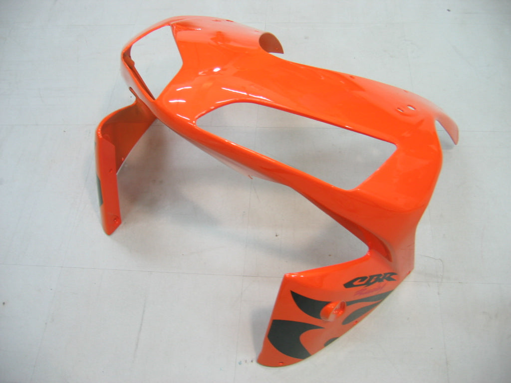 2003-2004 Honda CBR 600 RR Orange & Black Flame Racing Fairings Generic