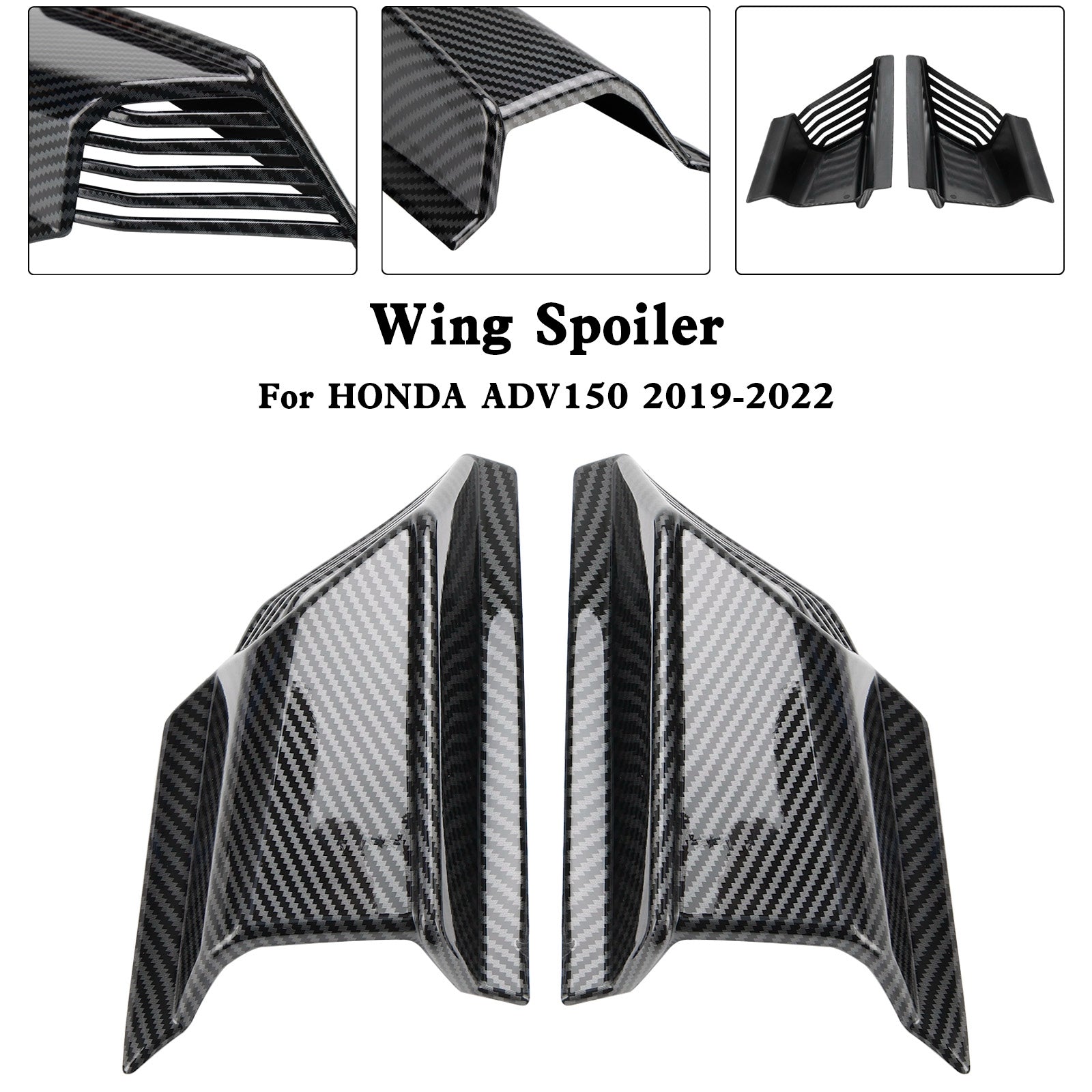 Body Winglet Zijdeflector Air Wing Spoiler voor HONDA ADV-150 2019-2022