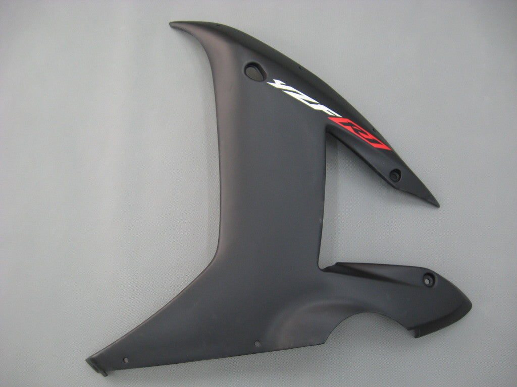 2002-2003 Yamaha YZF-R1 Silver Black Racing Fairings Generisk