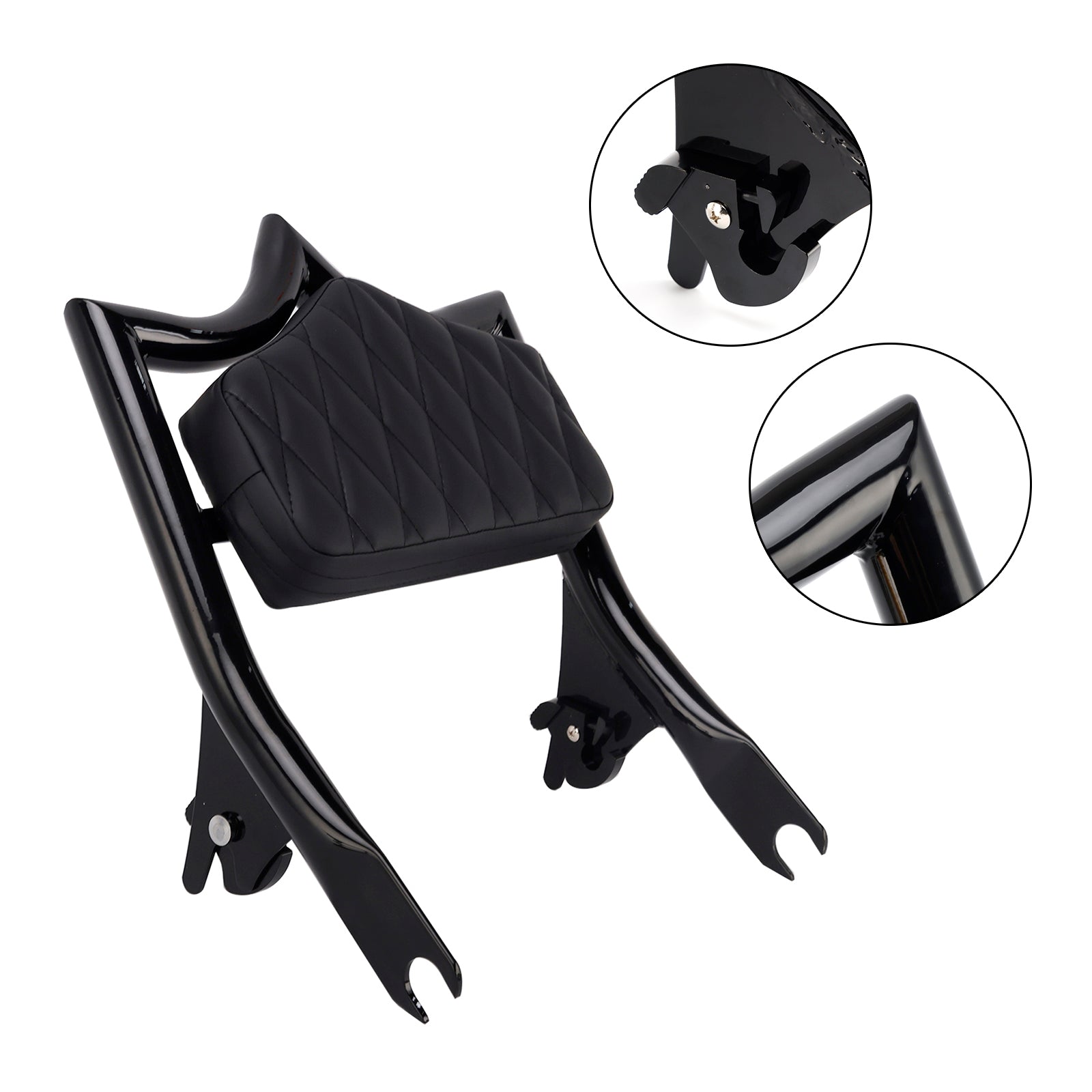 Passenger Sissy Bar Backrest for Road King FLHR 2009-2023 CVO Road Glide FLTRXSE 2018-2019