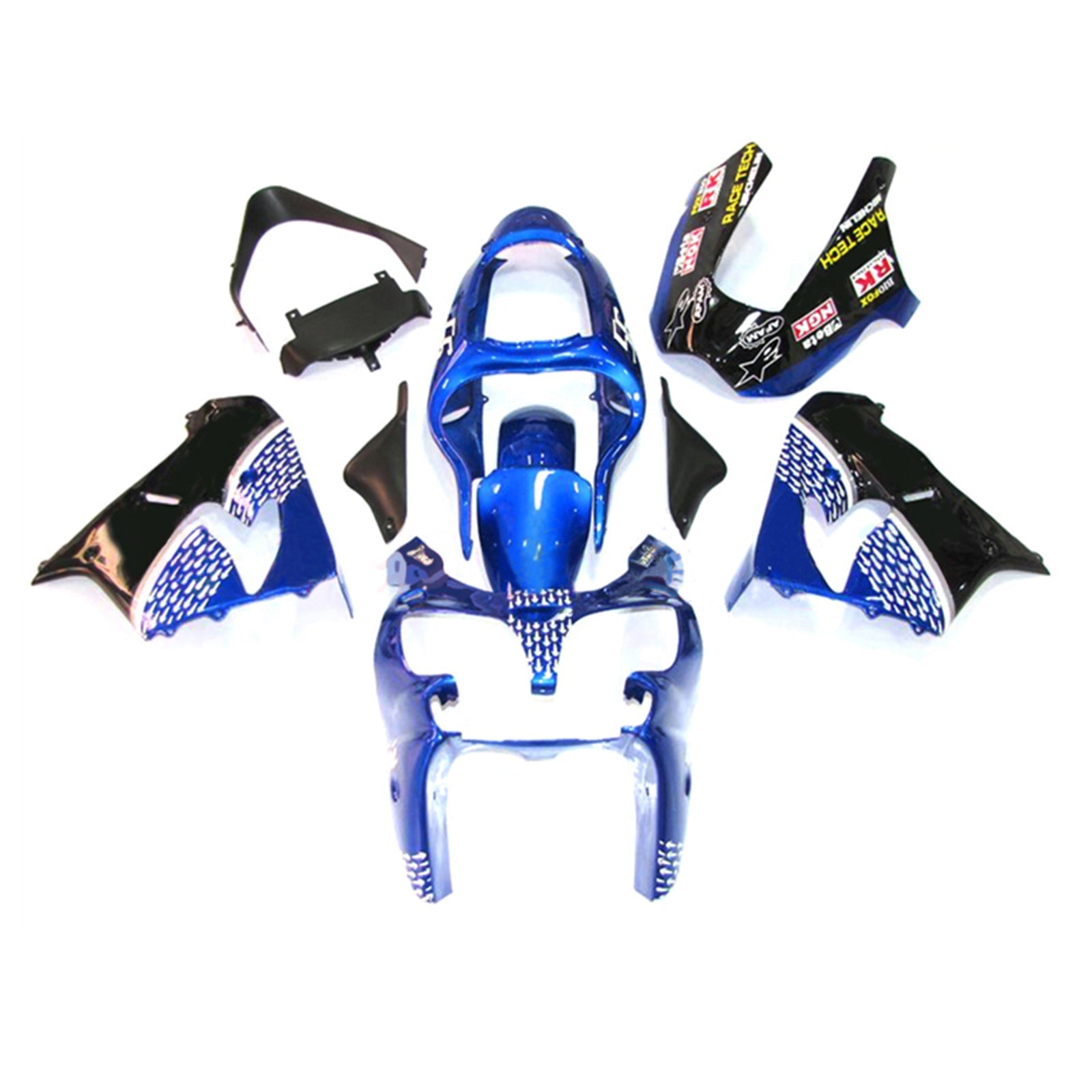 2002-2003 kawasaki zx9r injection de carénage kit de carrosserie en plastique ABS # 125