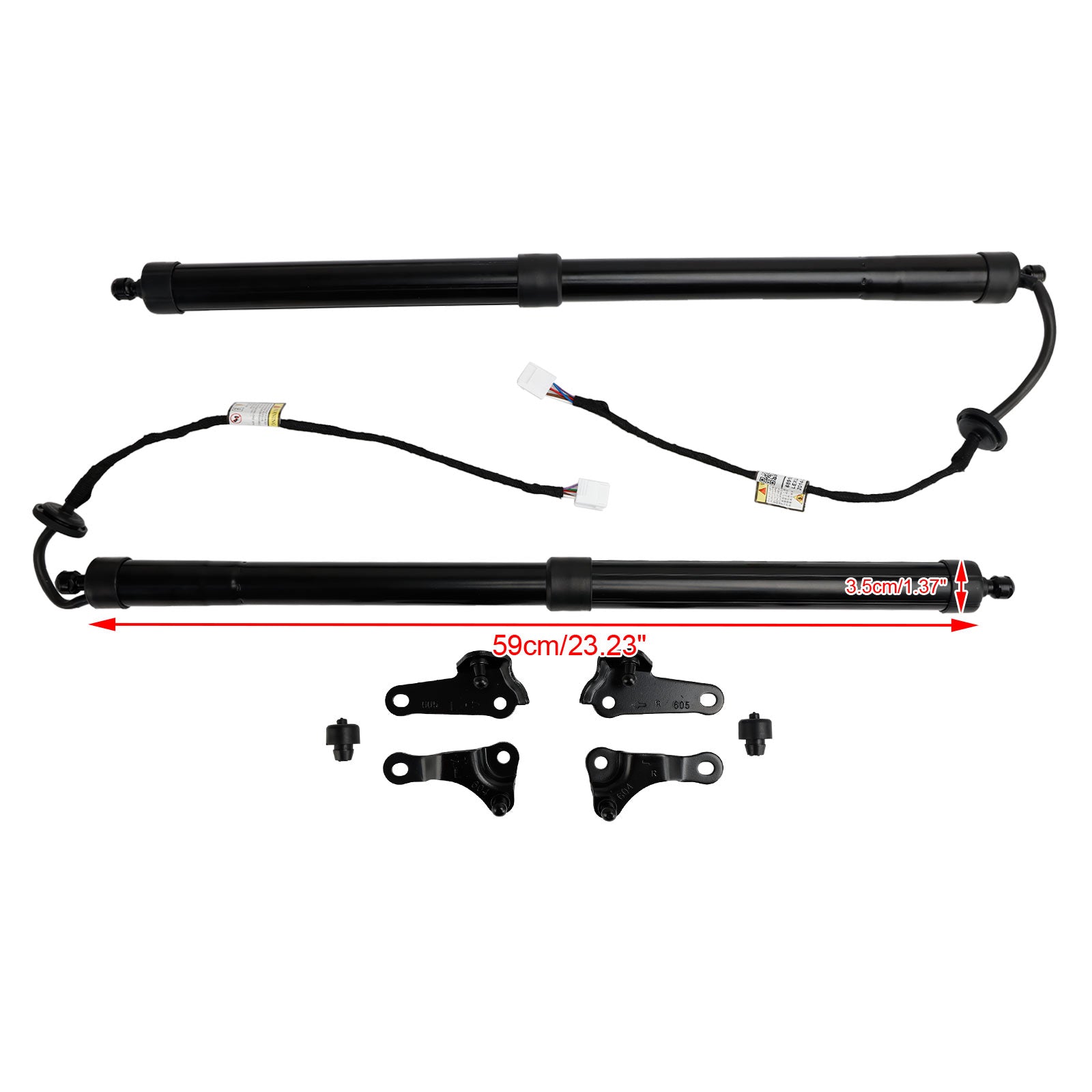 2PCS Rear Electric Tailgate Struts Fit Lexus NX200t NX300h 2.0L 2.5L 2015-2017