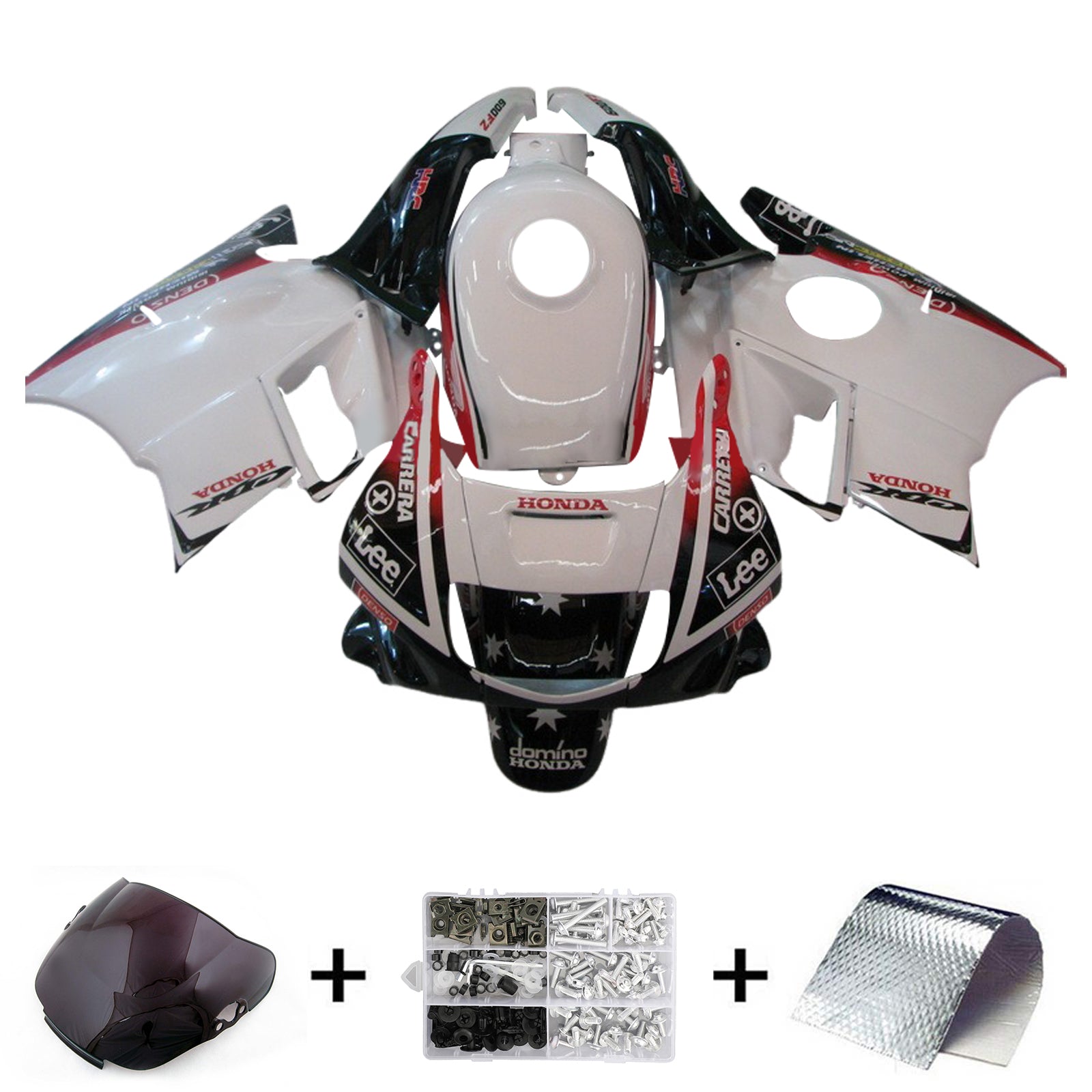 1991-1994 Honda CBR600 F2 Injection Fairing Kit Bodywork Plastic ABS