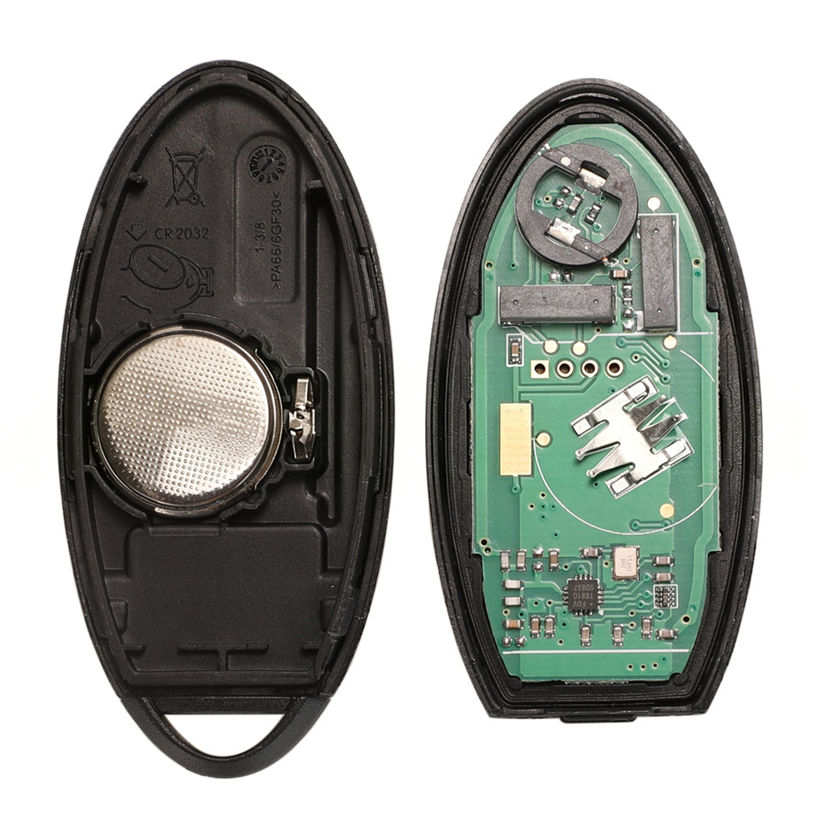 2 Button Car Key Fob S180144102 433Mhz NSN14 Chip For Nissan X-Trail 2014-2017