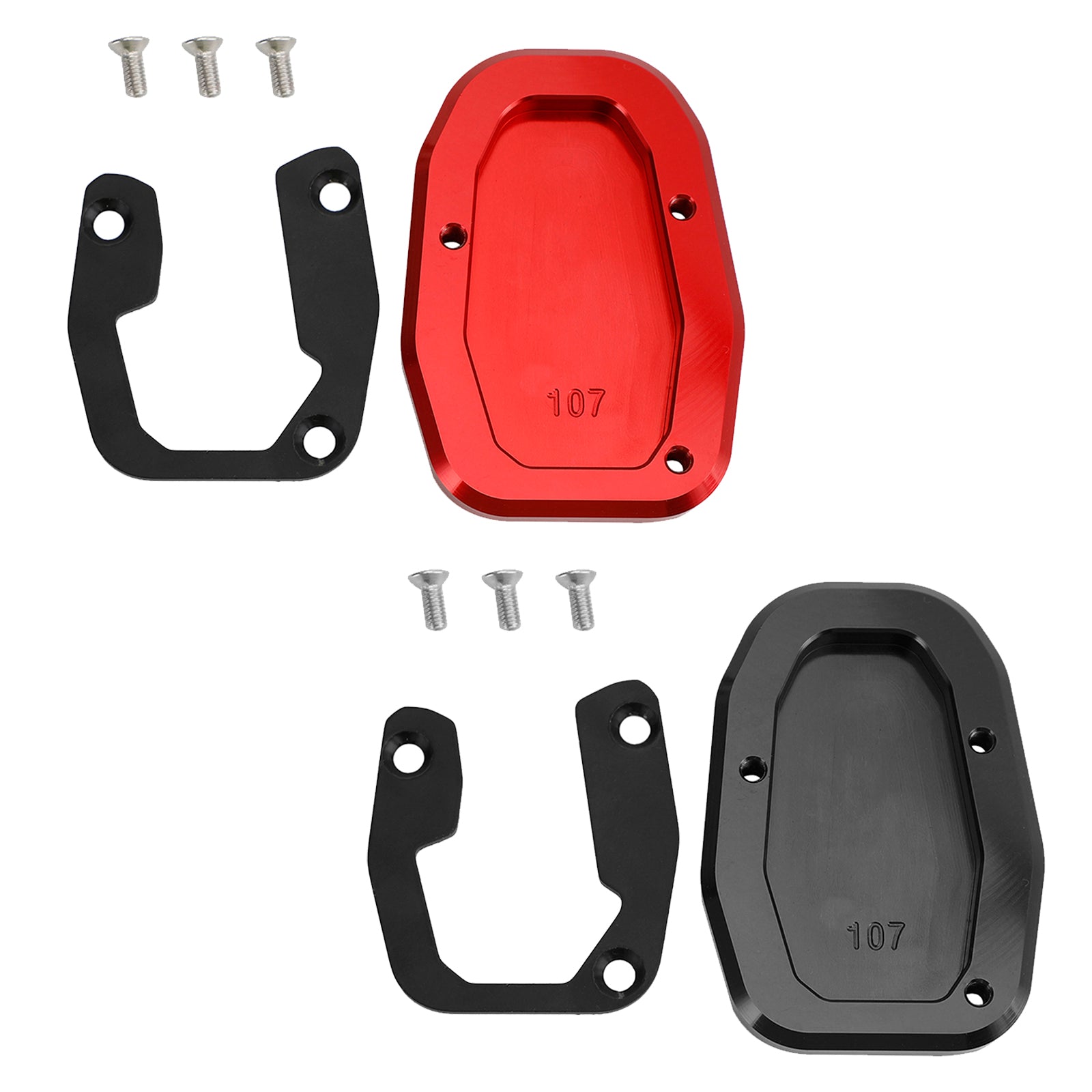 2022-2023 Ducati DESERT X Kickstand Enlarge Plate Pad