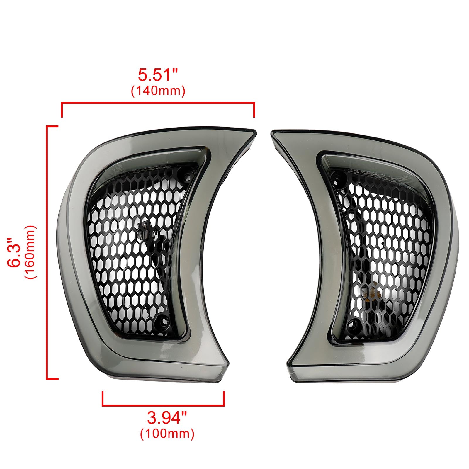 Koplampkuipventilatie LED-licht voor Road Glide Special FLTRXS 2015-23 Plug Play