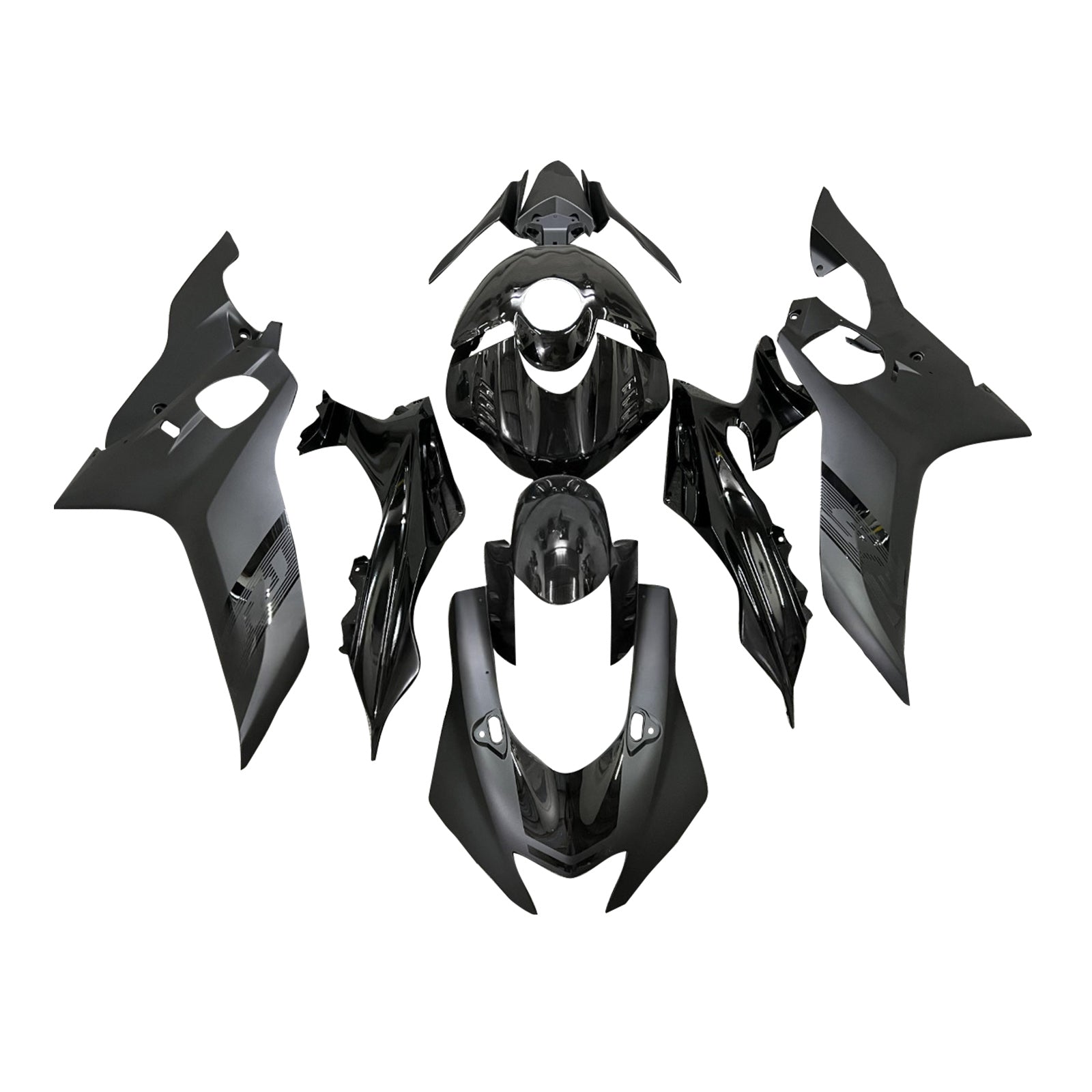 Kit de carenado de inyección, carrocería de plástico ABS apto para Yamaha YZF-R6 2017-2023