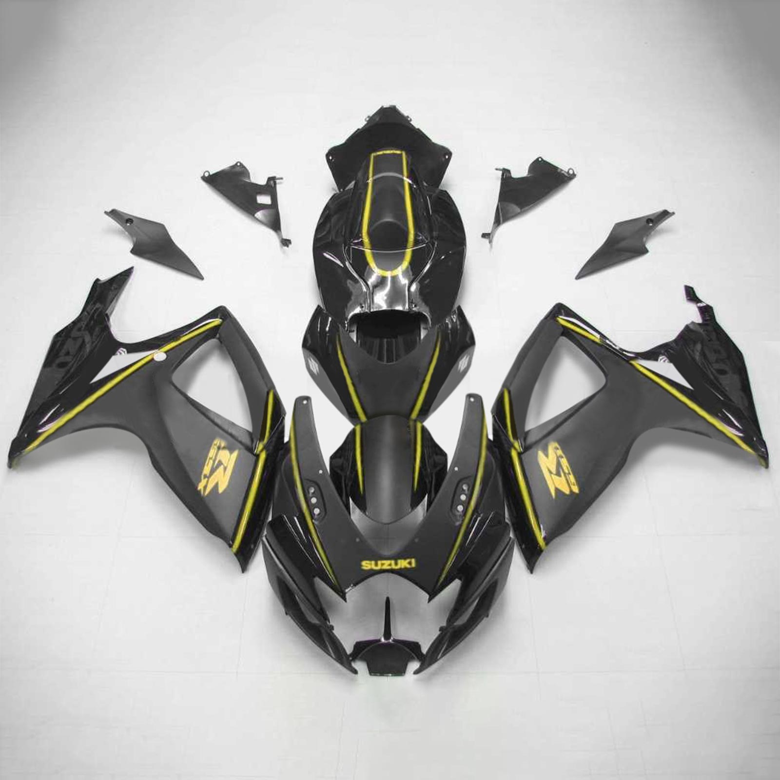 2006-2007 Suzuki GSXR 600/750 K6 Kit de carénage injectable Amotopart Bodywork Plastic Abs # 149